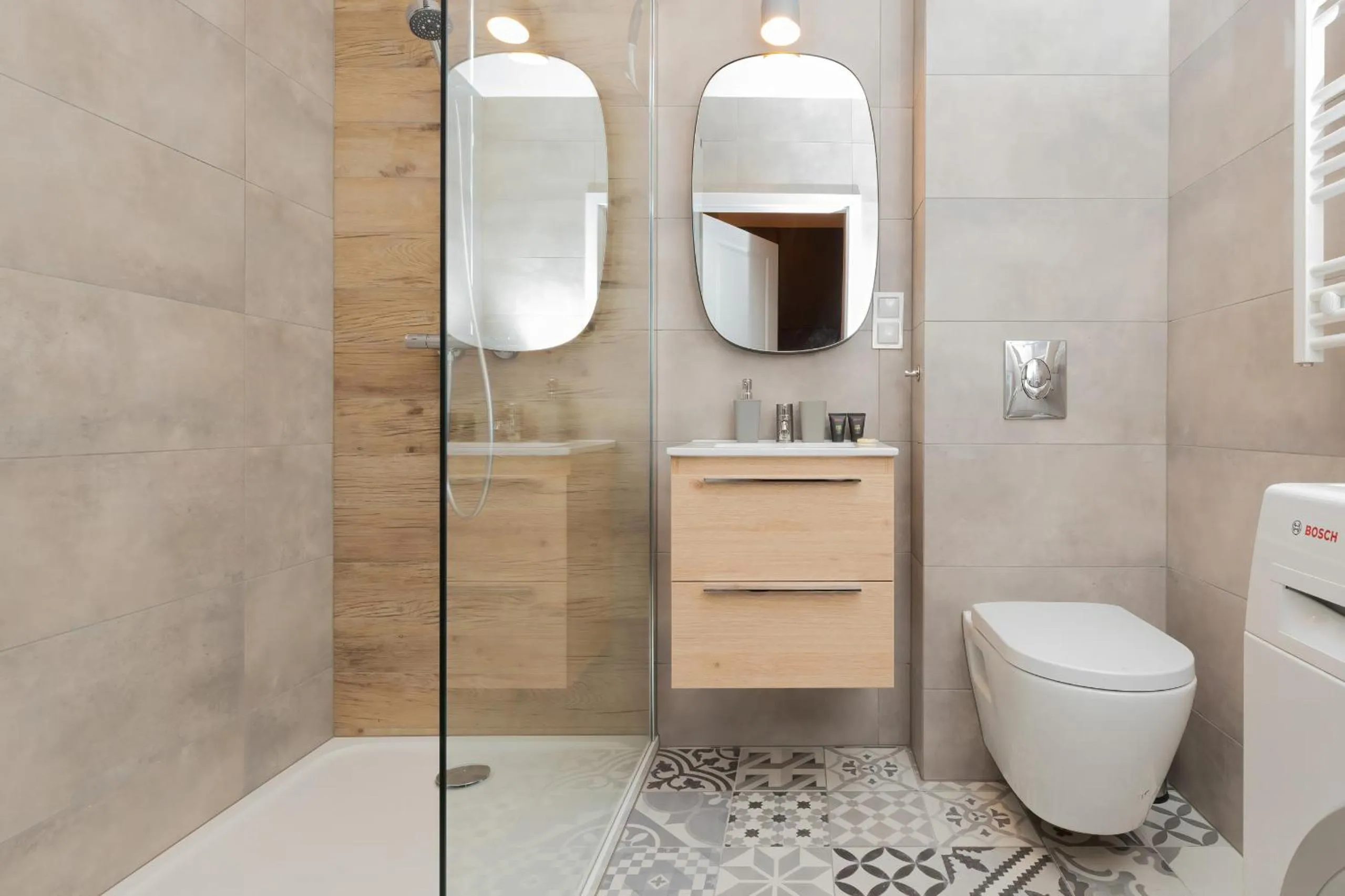 Bathroom in OLD Superior Apartment