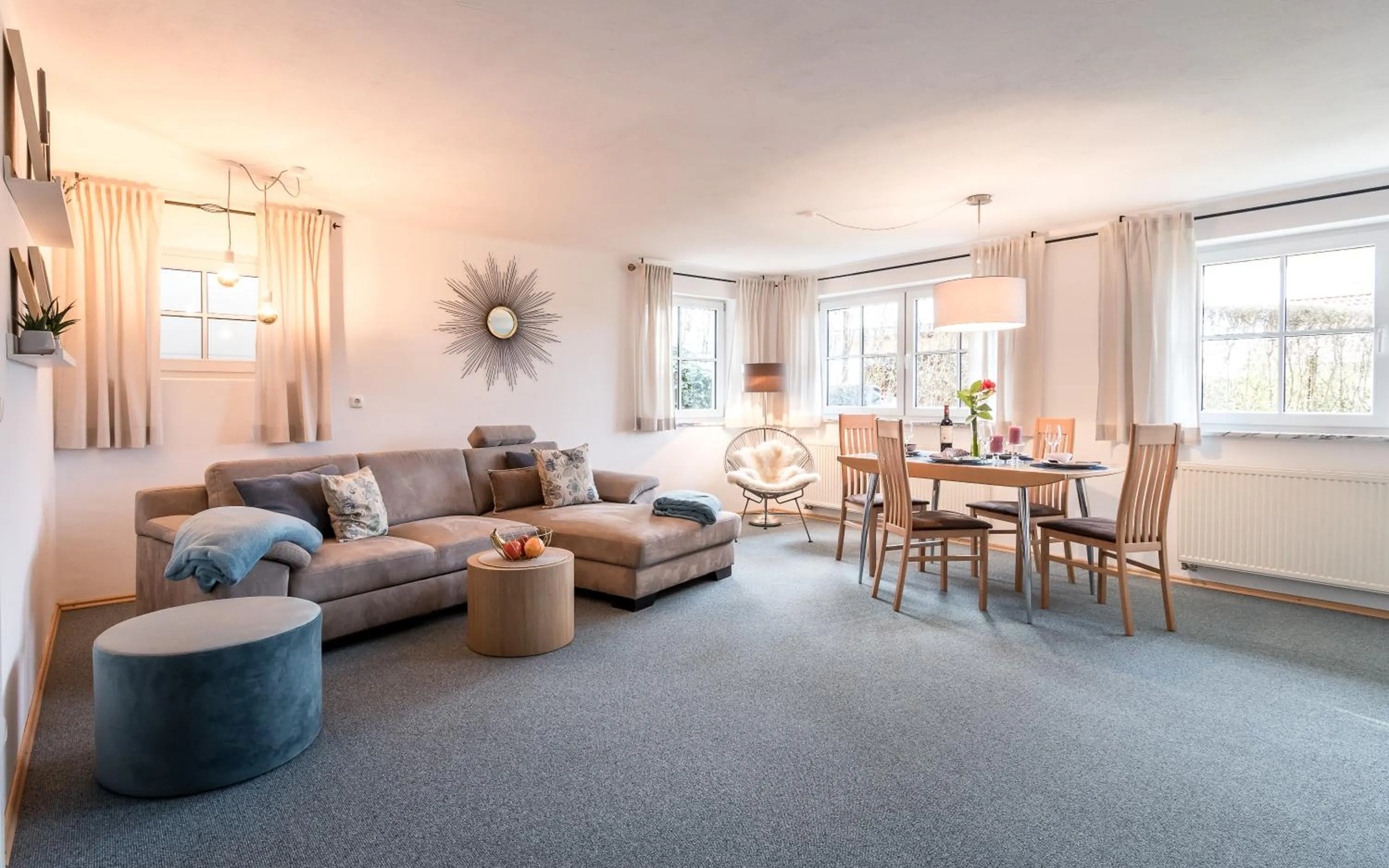 Living room in Ferienwohnung Hainzinger
