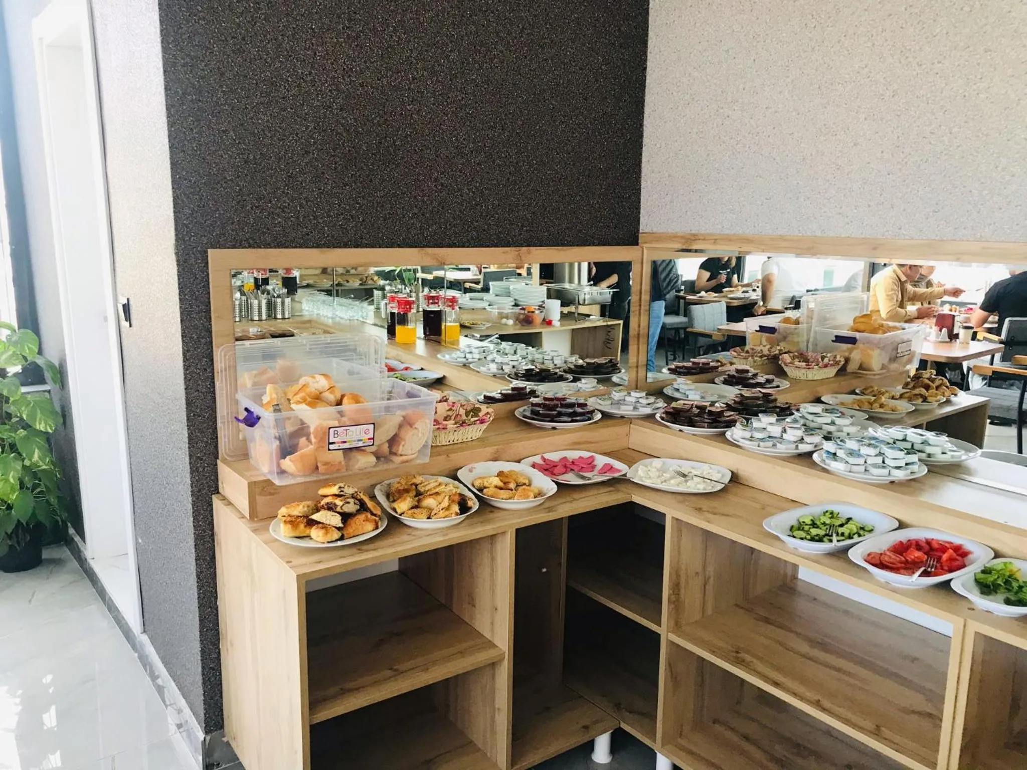 Breakfast in world say hotel