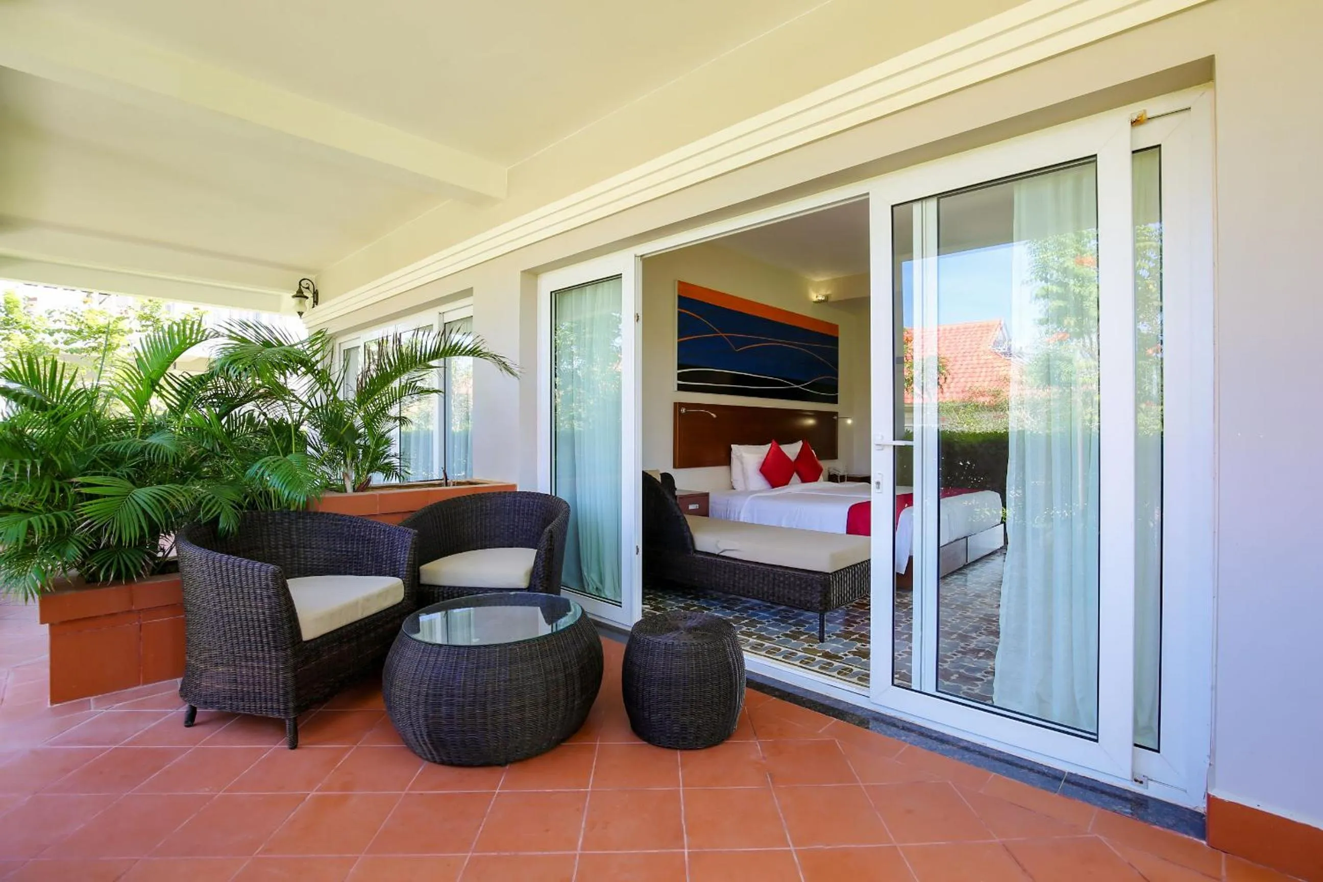 Balcony/Terrace in Mercury Phu Quoc Resort & Villas