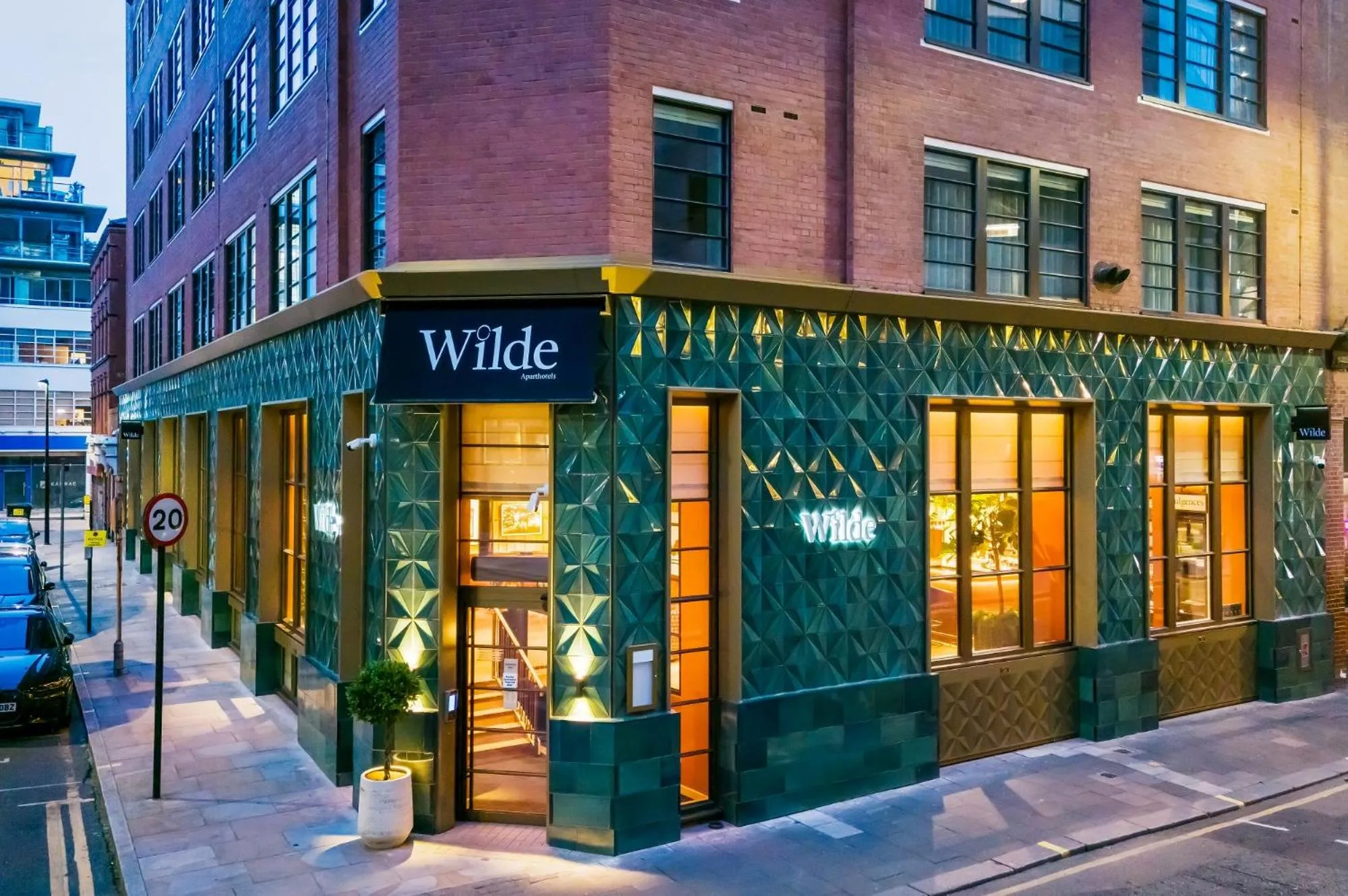 Property building in Wilde Aparthotels London Liverpool Street