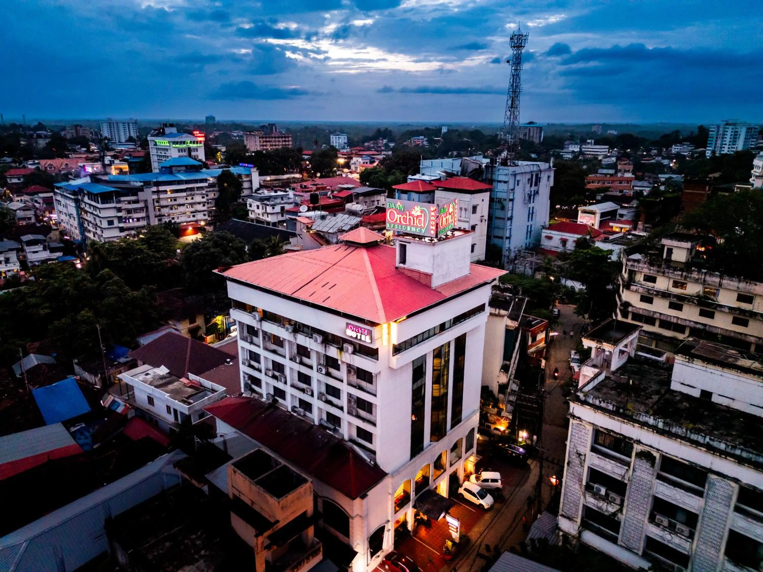 Property building in Daan Orchid Residency