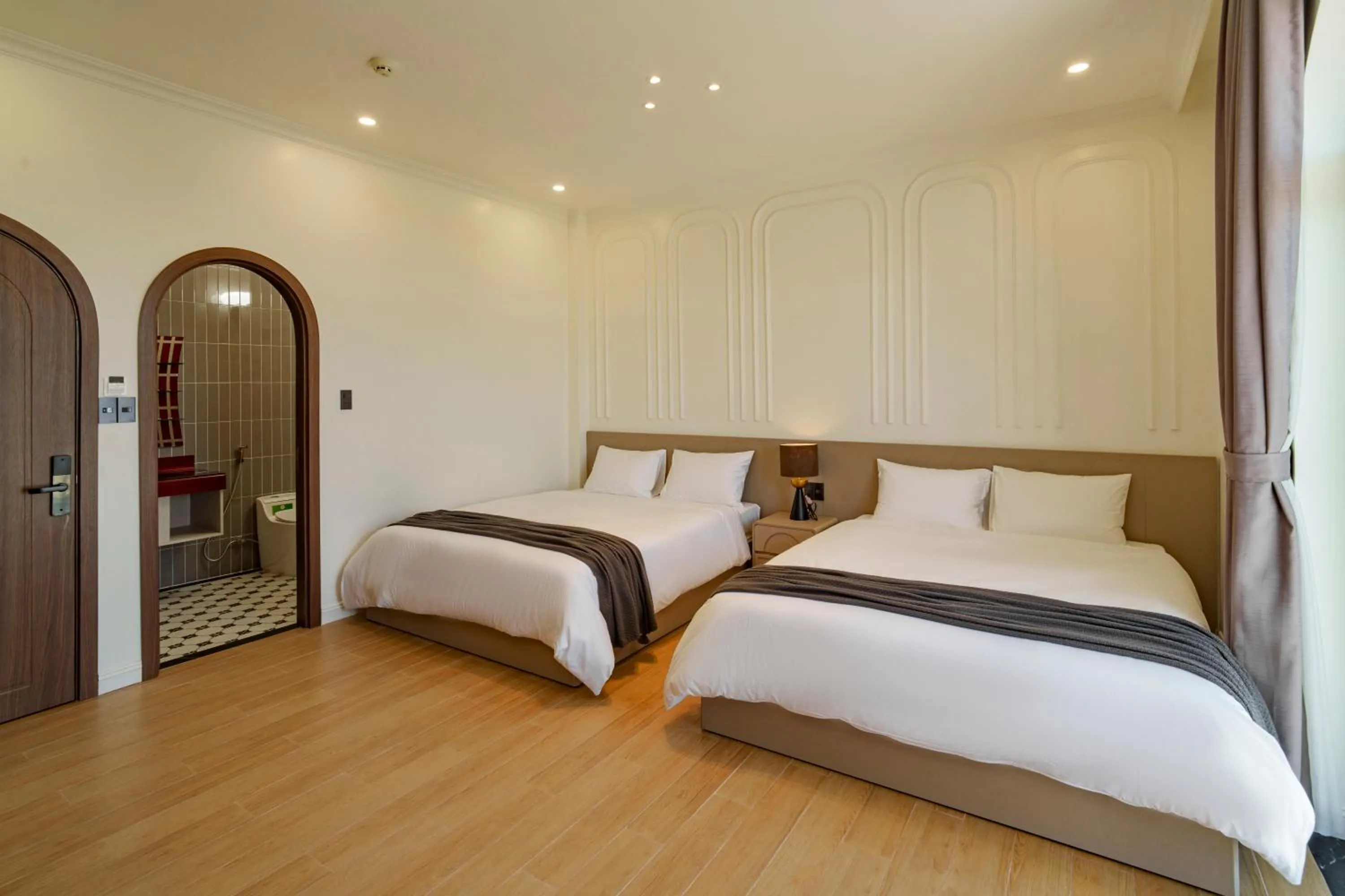 Bed in Storij Home & Coffee