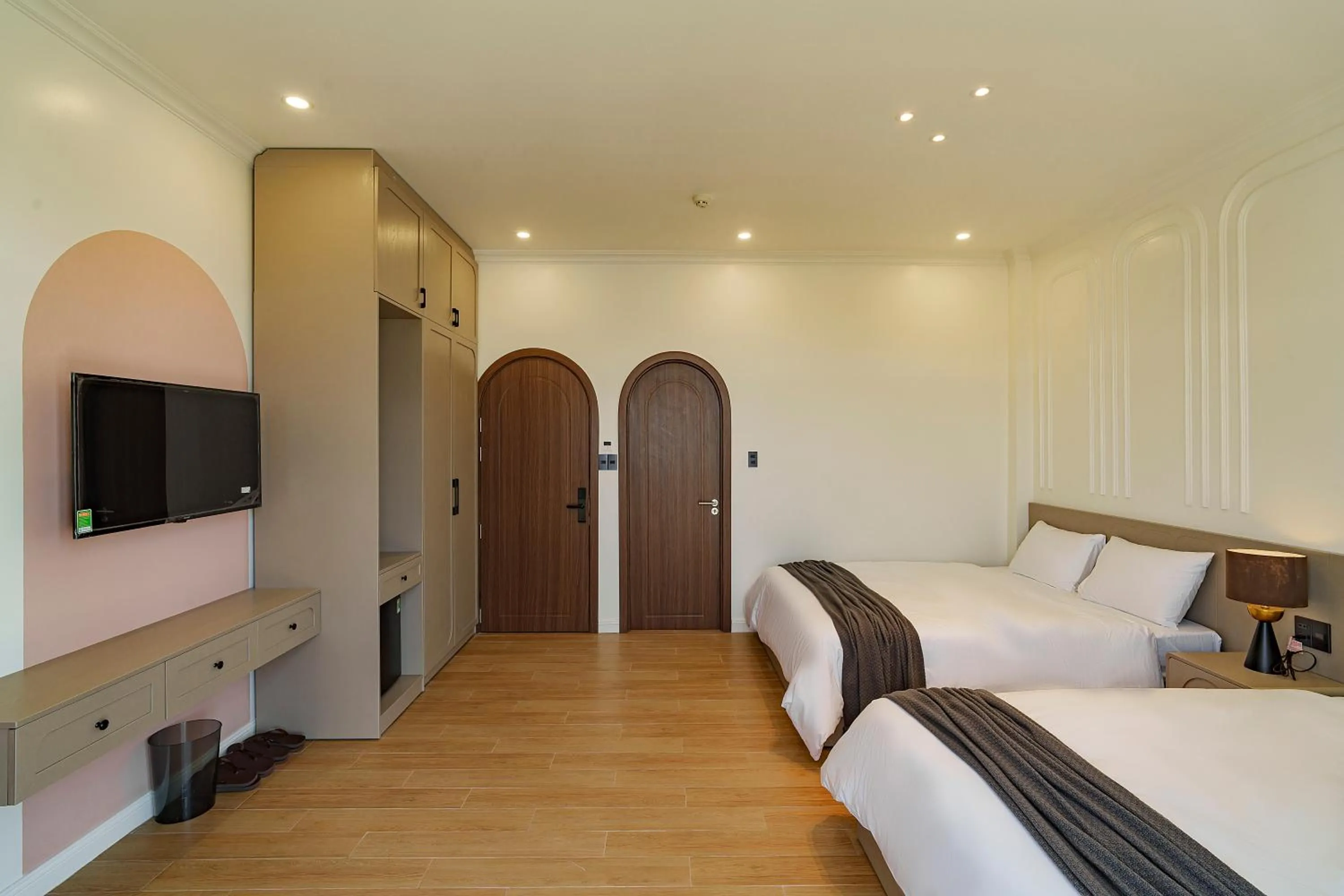 Bed in Storij Home & Coffee