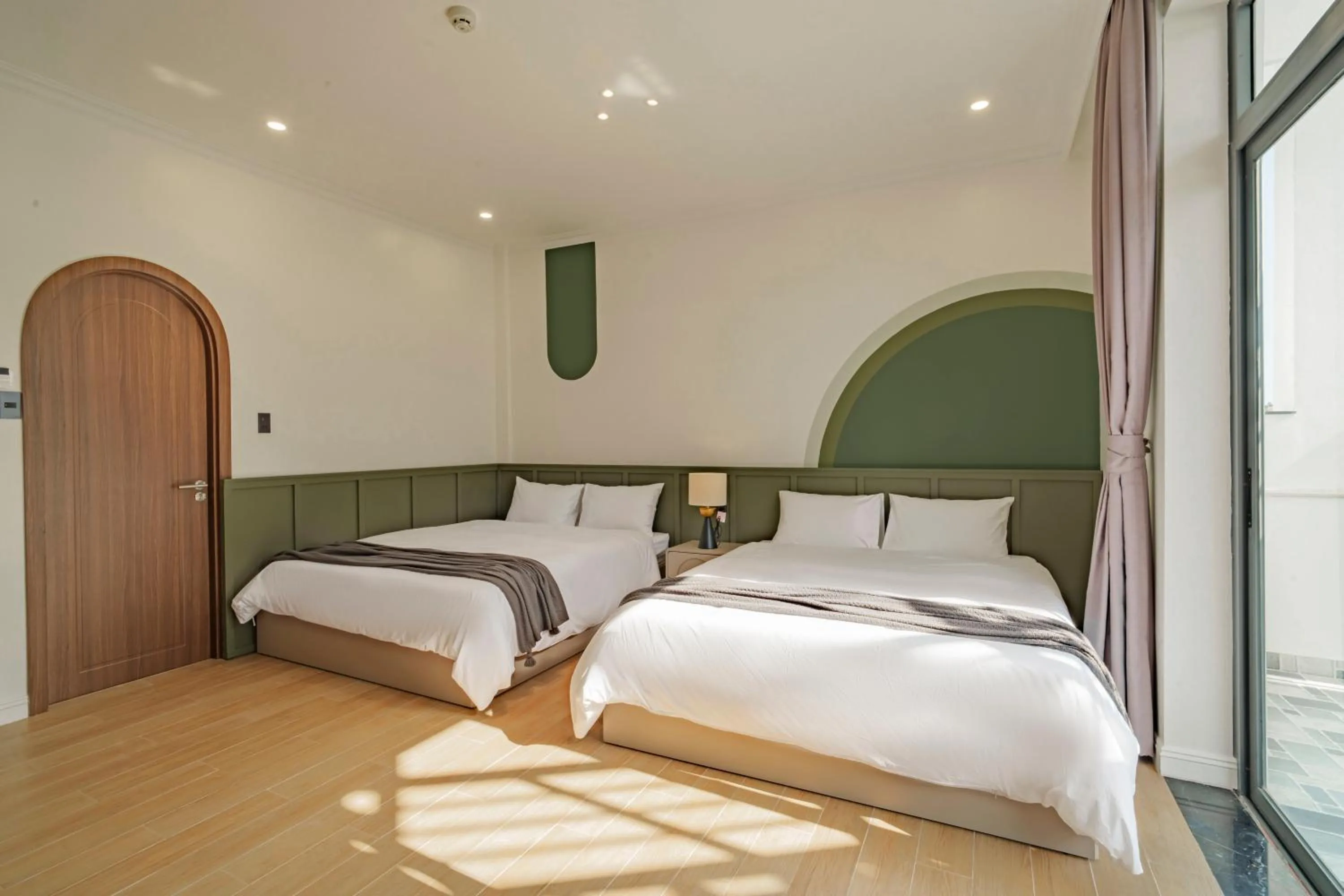 Bed in Storij Home & Coffee