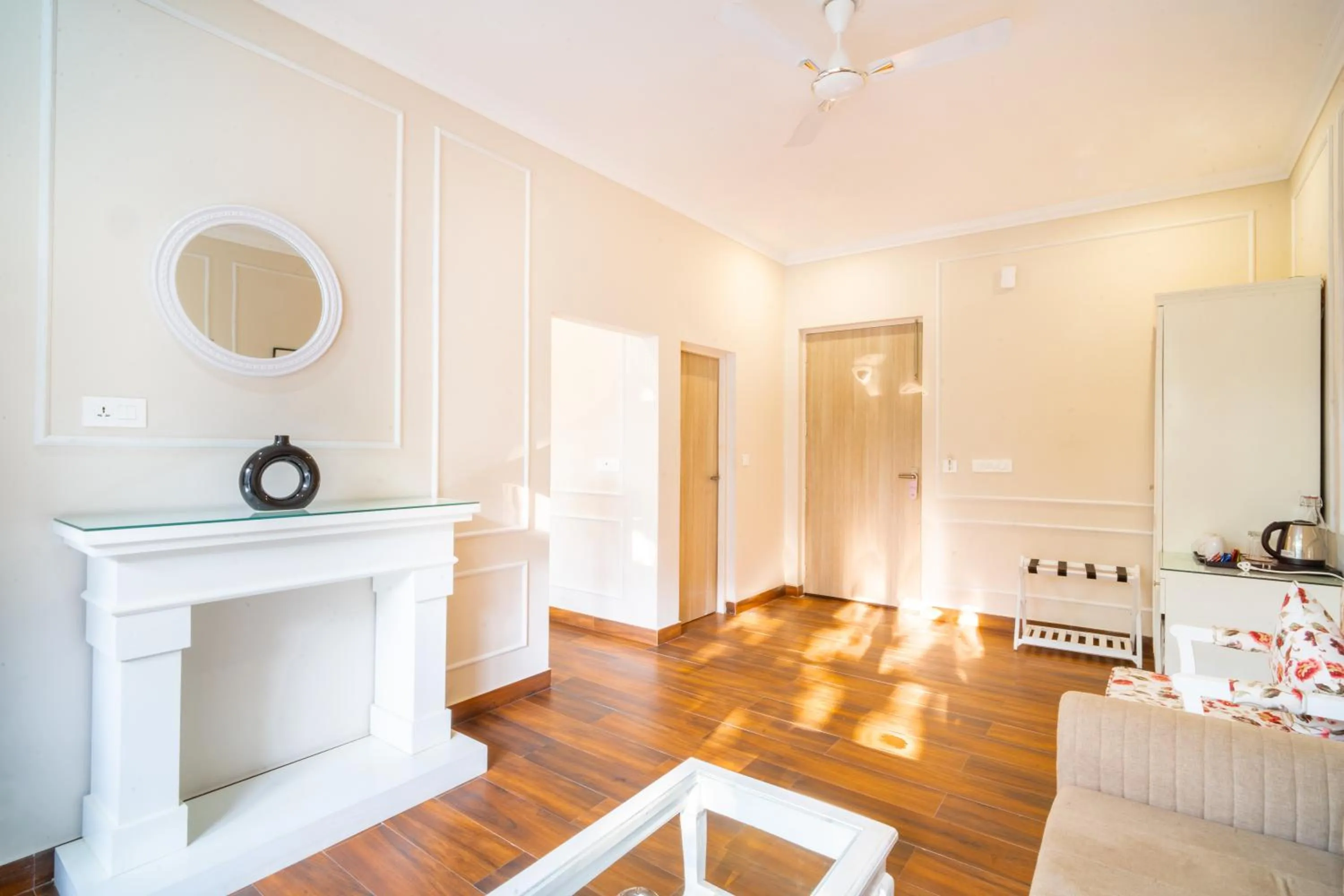 Living room in Marten's Wilderness Retreat