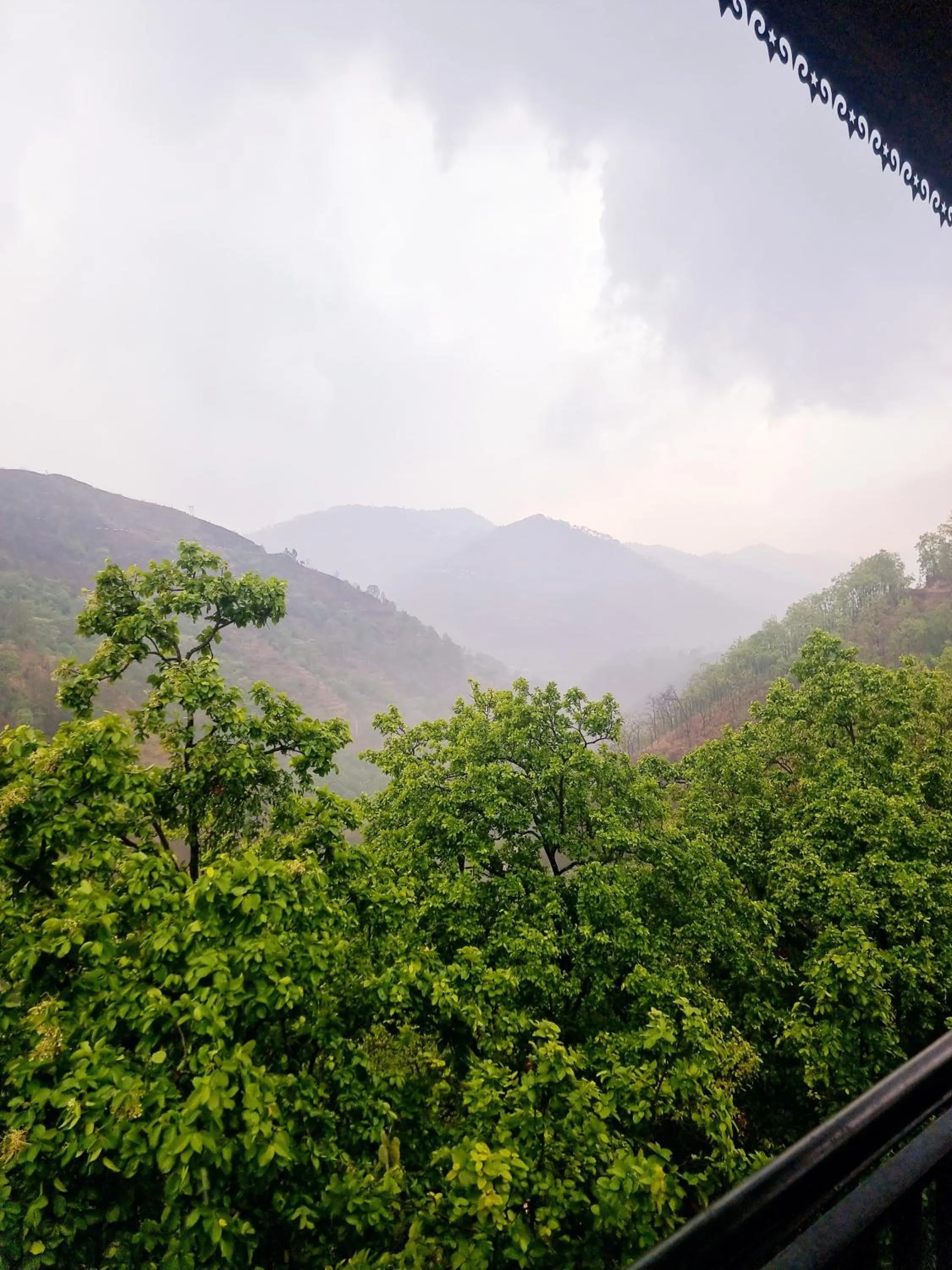 Mountain view in Marten's Wilderness Retreat