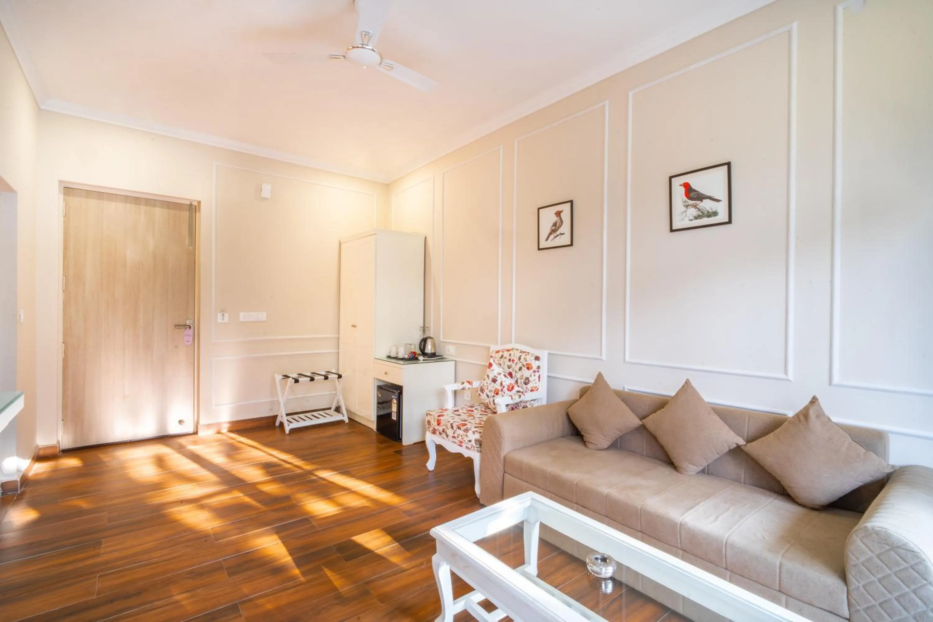 Living room in Marten's Wilderness Retreat