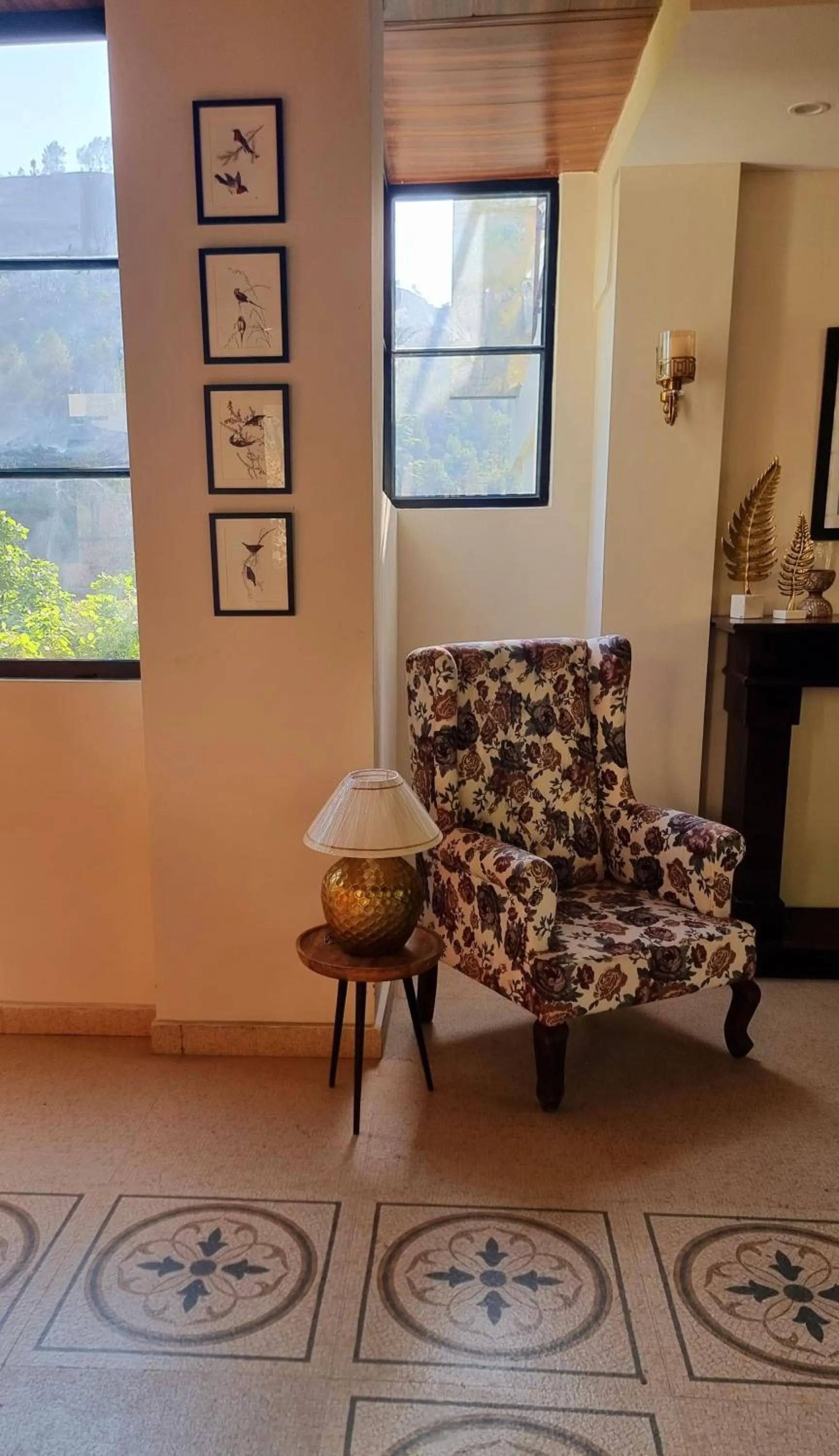 Lobby or reception in Marten's Wilderness Retreat