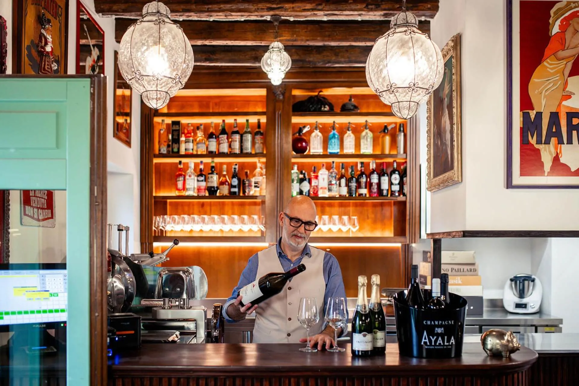 Restaurant/places to eat in 1448 Antica Dimora Al Merlo Bianco