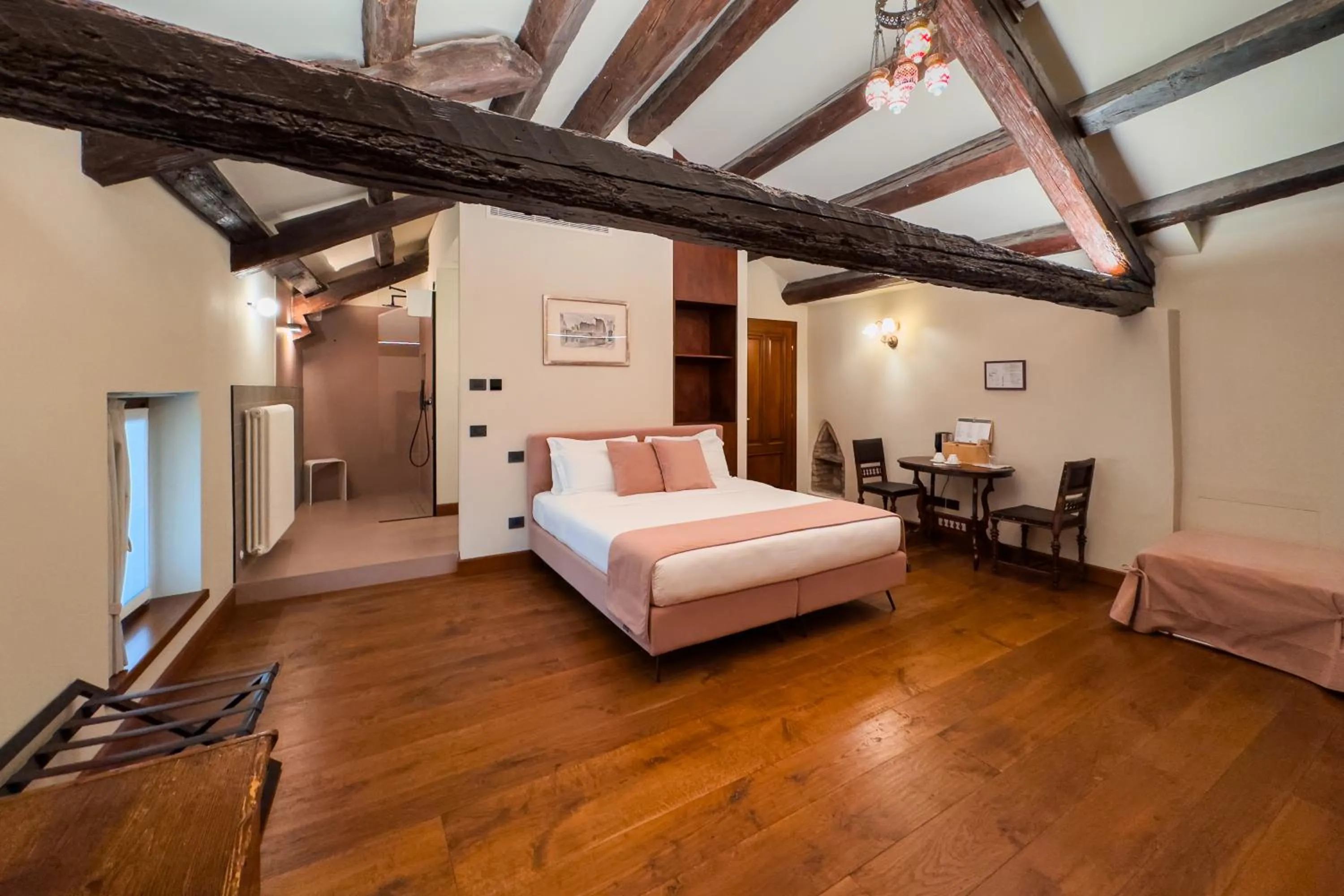 Photo of the whole room, Bed in 1448 Antica Dimora Al Merlo Bianco