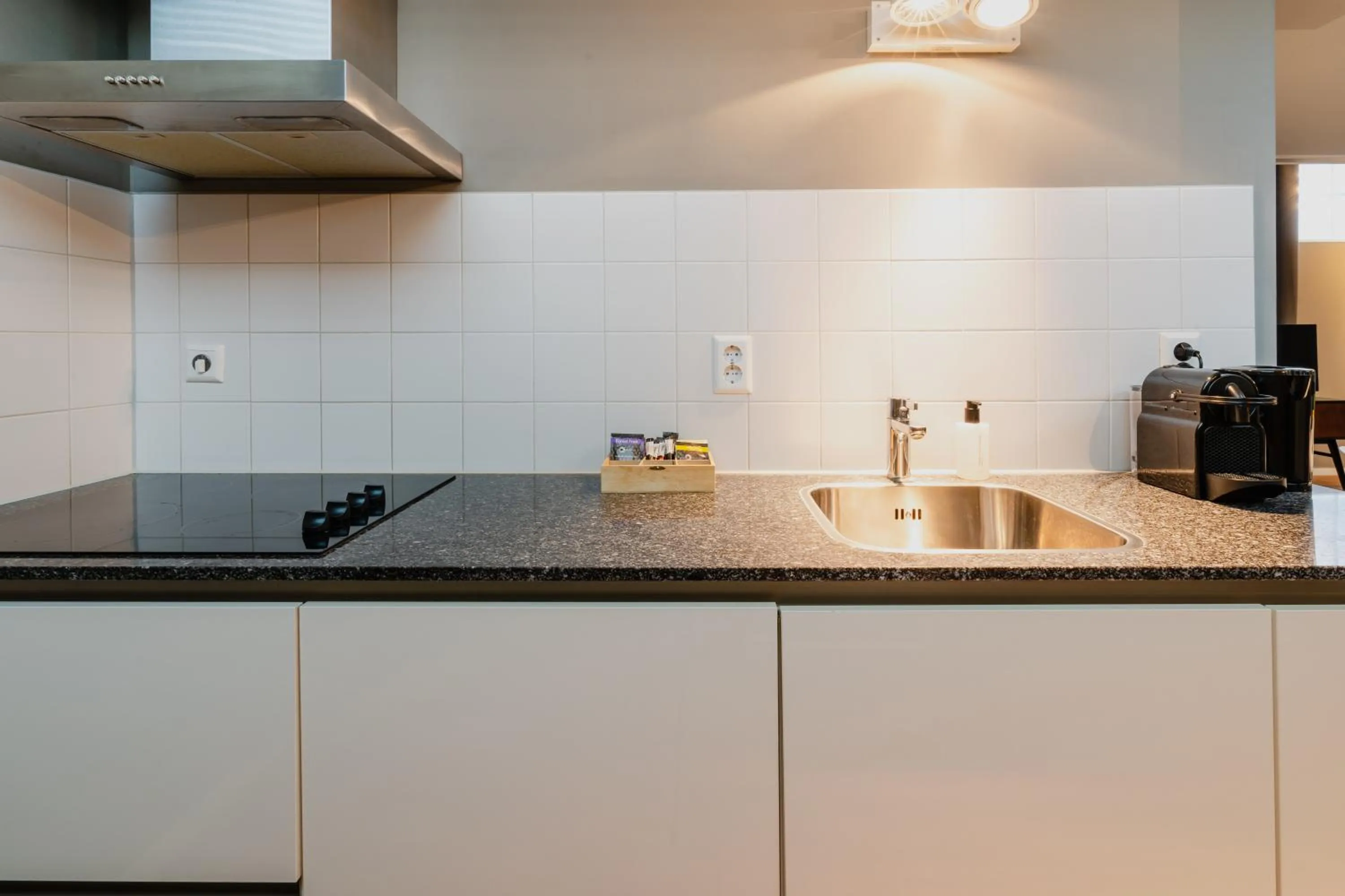 Coffee/tea facilities in Apartments De Hallen