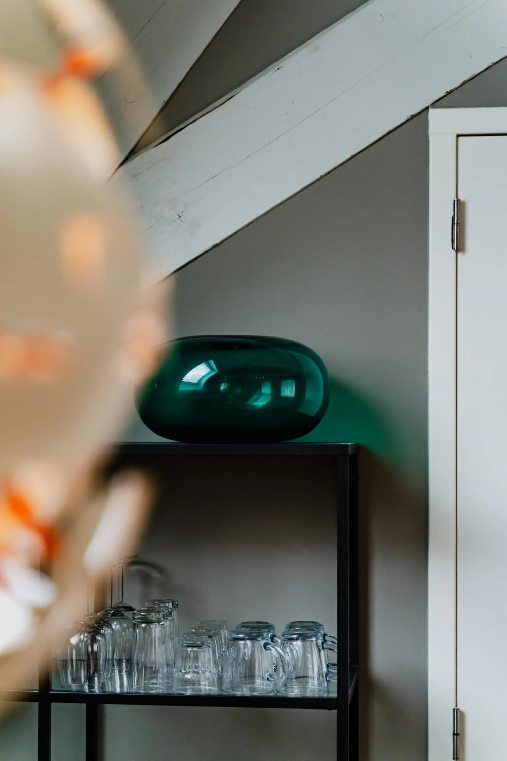 Decorative detail, Bed in Apartments De Hallen