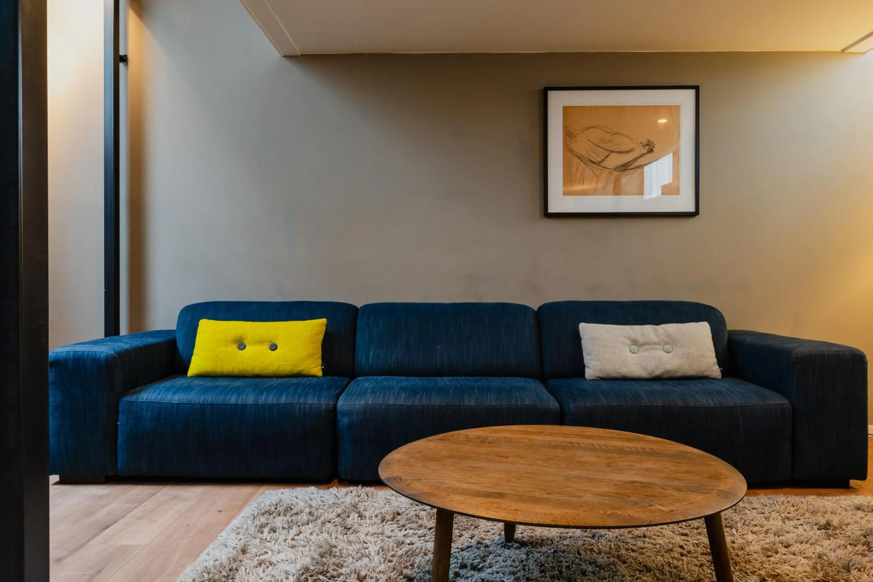 Living room in Apartments De Hallen