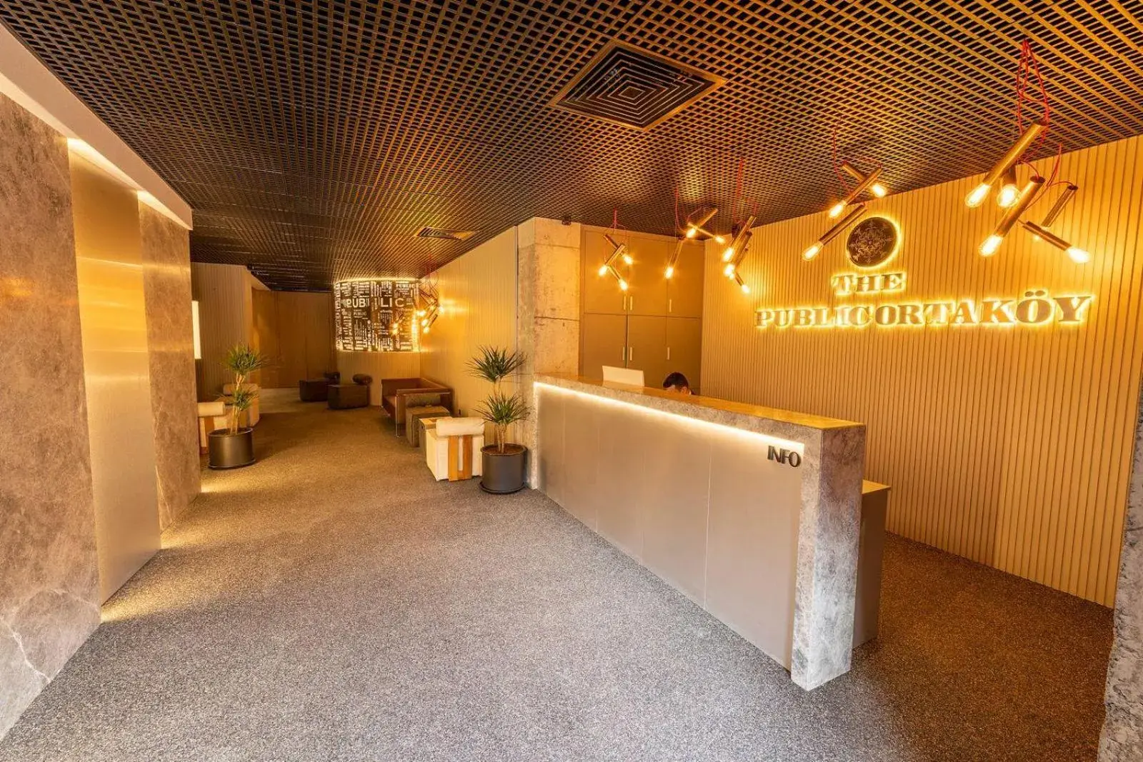 Lobby or reception in The Public Ortakoy Lobby or reception in The Public Ortakoy