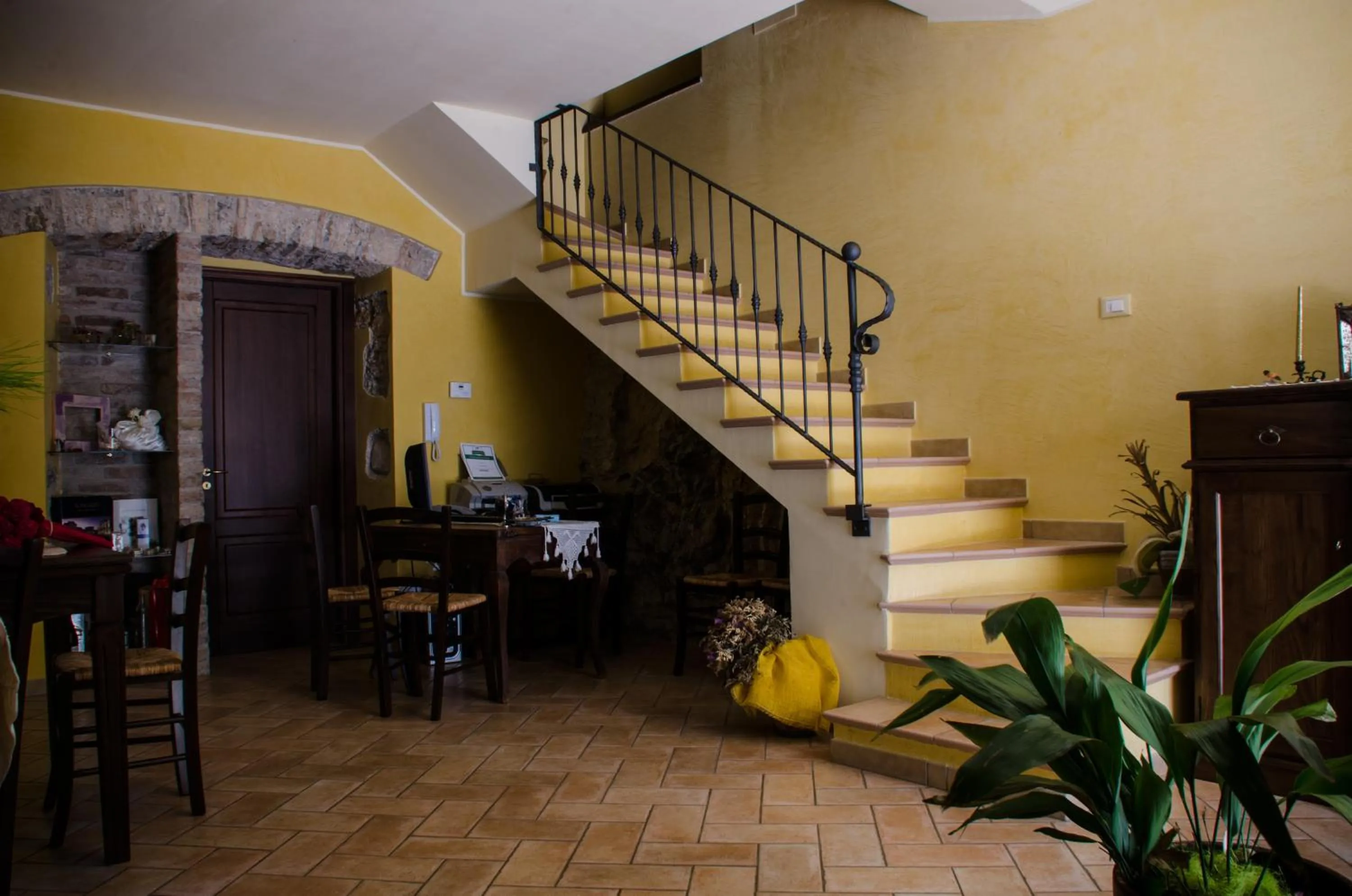 Lobby or reception in Bed and breakfast La Sentinella