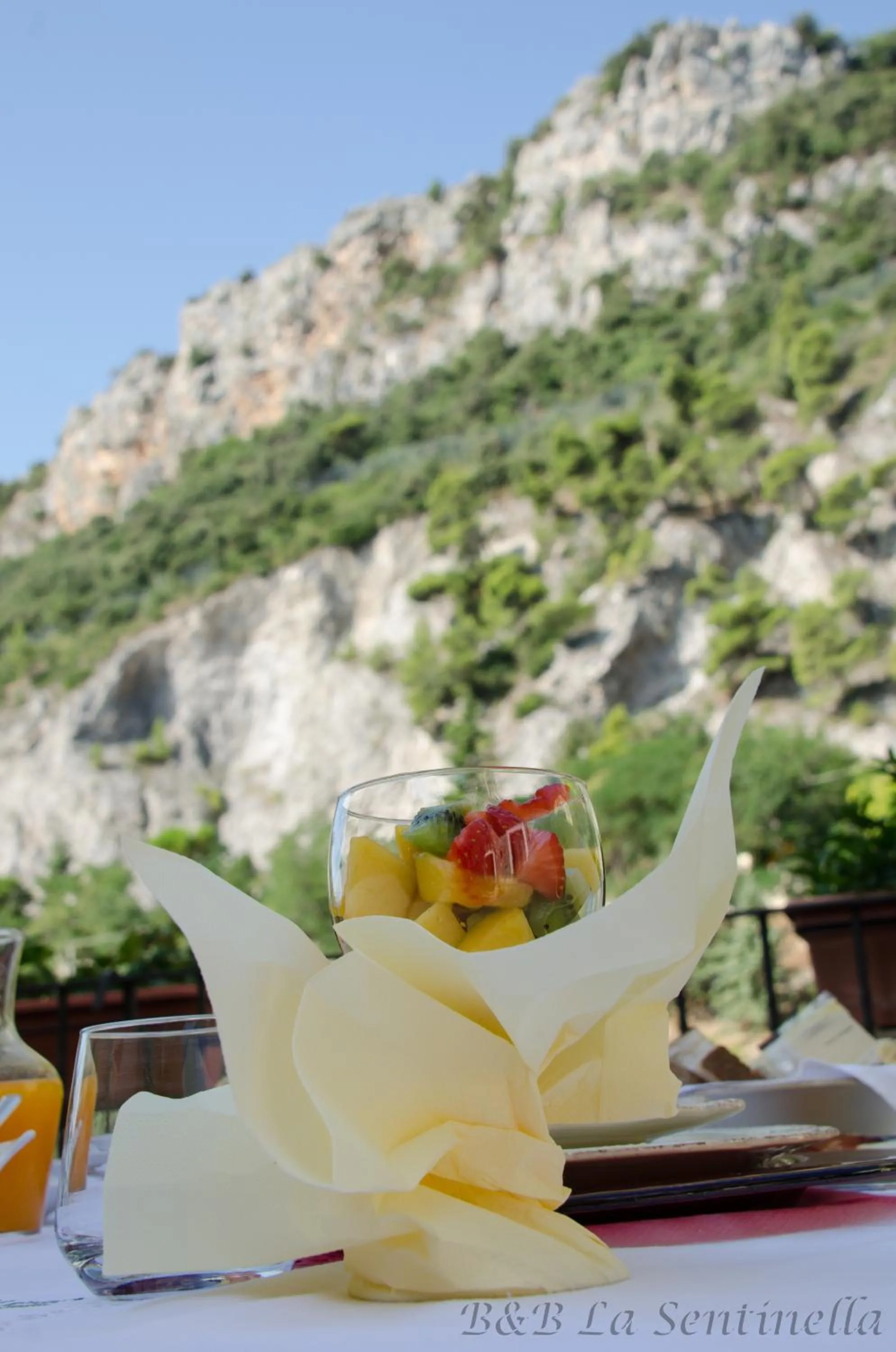 Food and drinks in Bed and breakfast La Sentinella