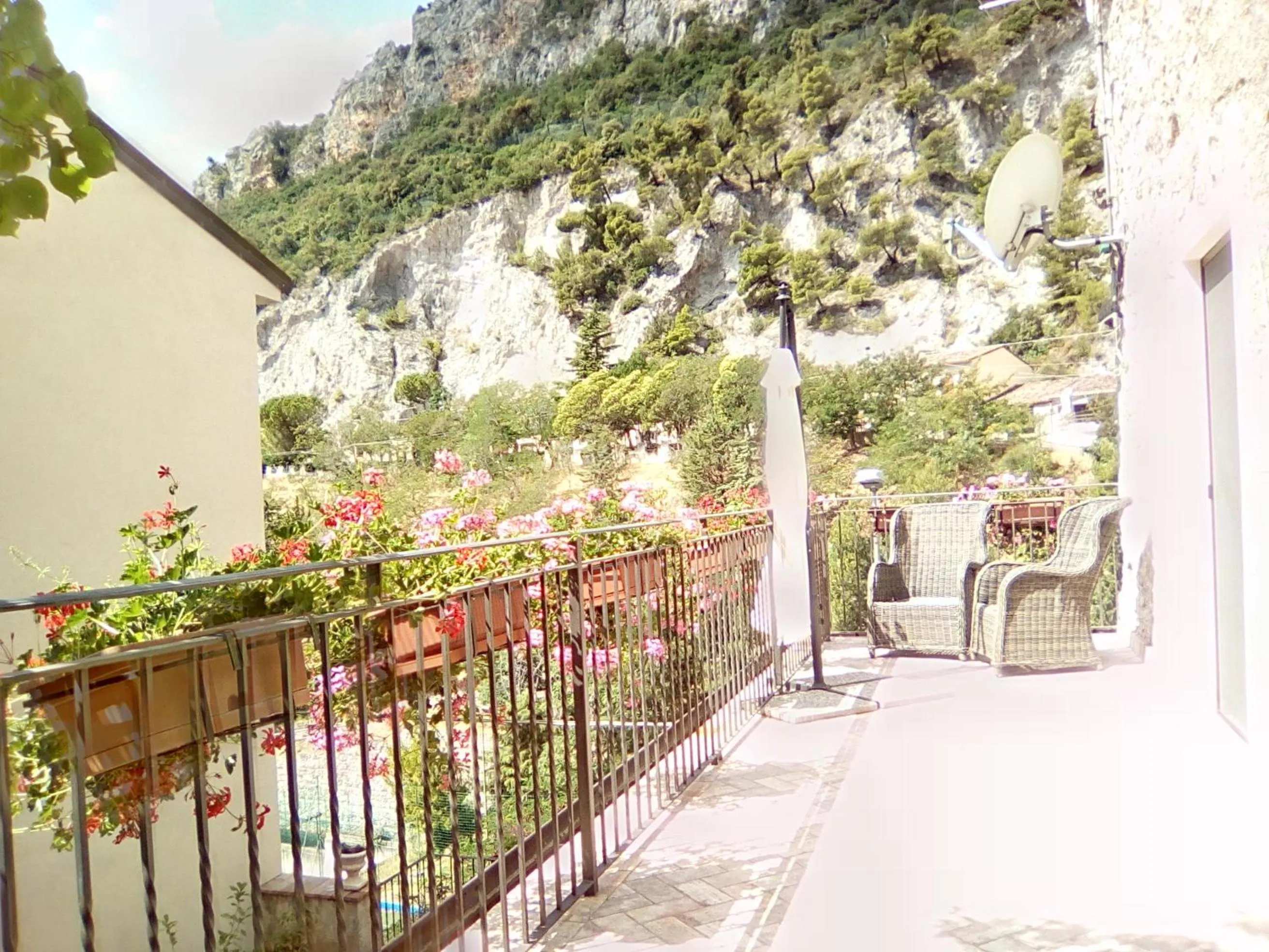 Balcony/Terrace in Bed and breakfast La Sentinella