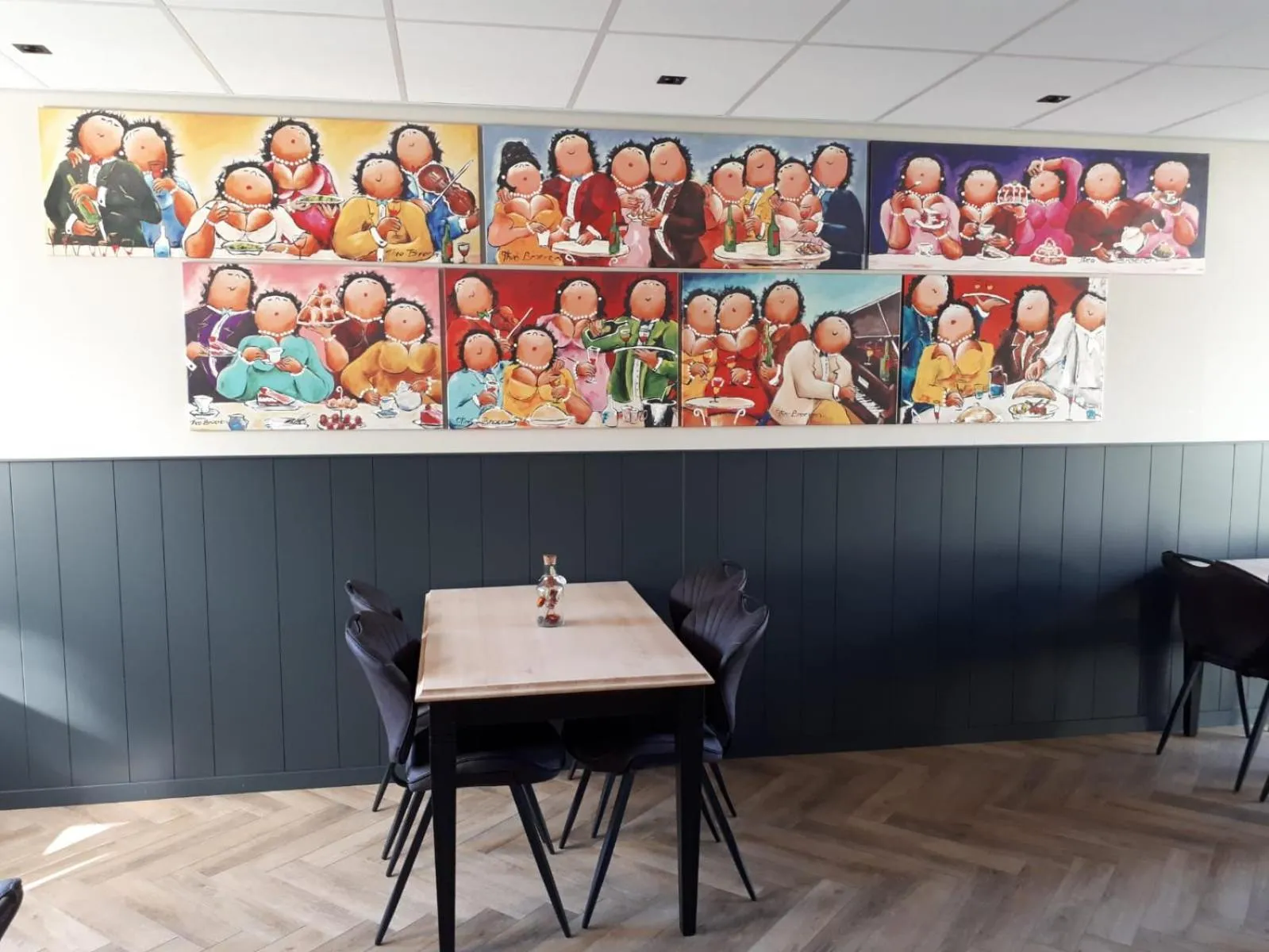 Decorative detail in Hotel De Dennen