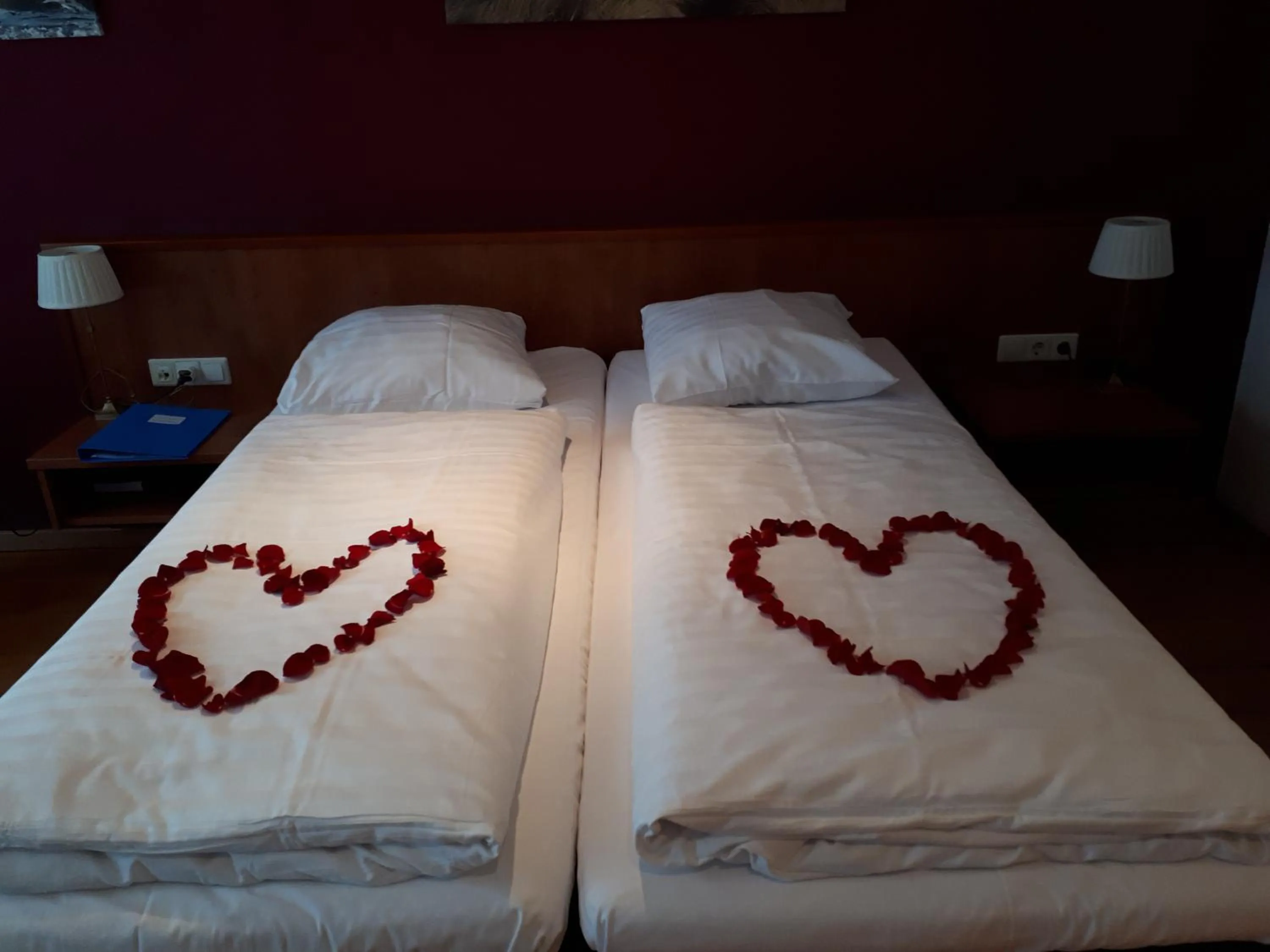 Bed in Hotel De Dennen