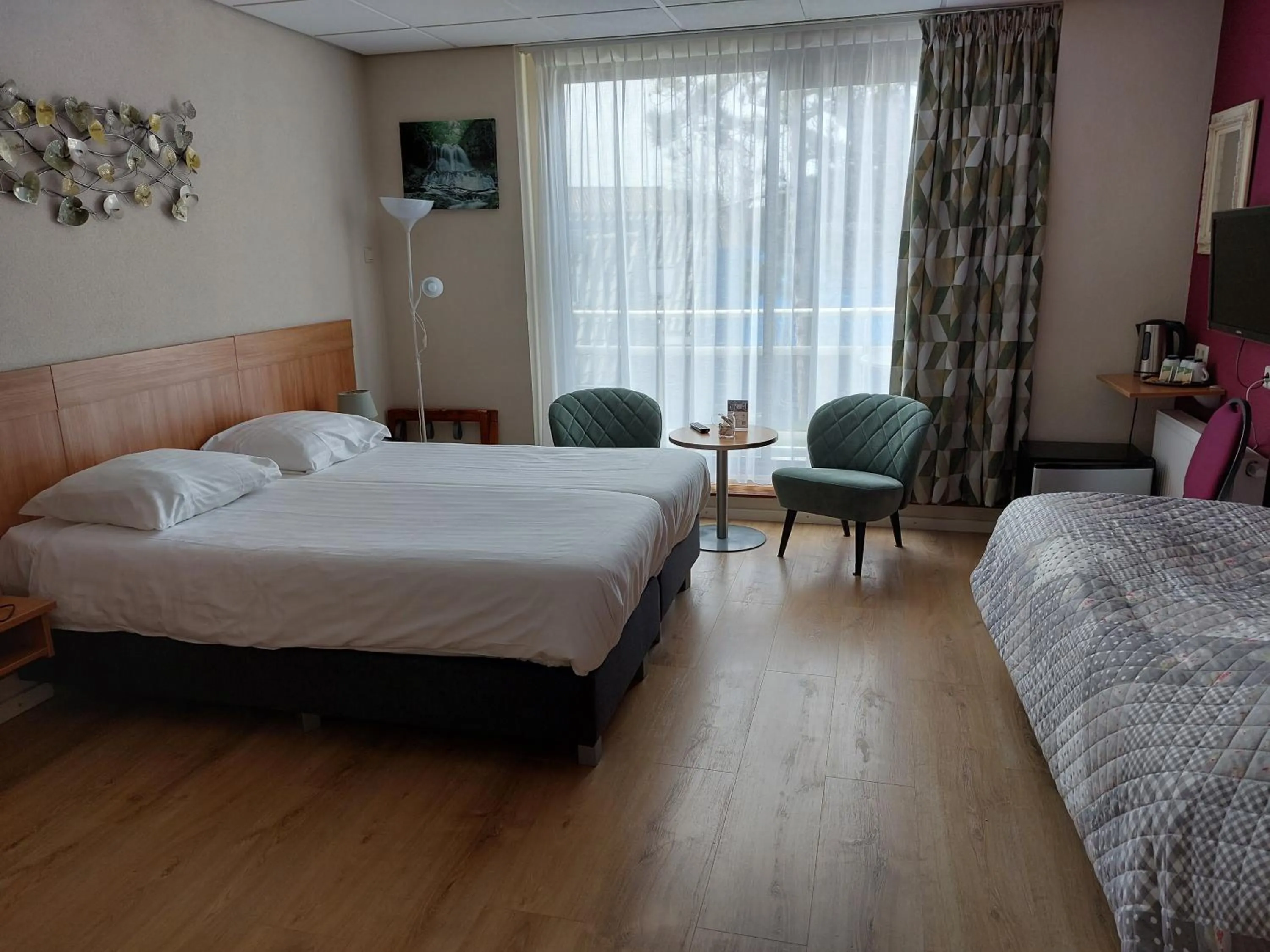 Bed in Hotel De Dennen