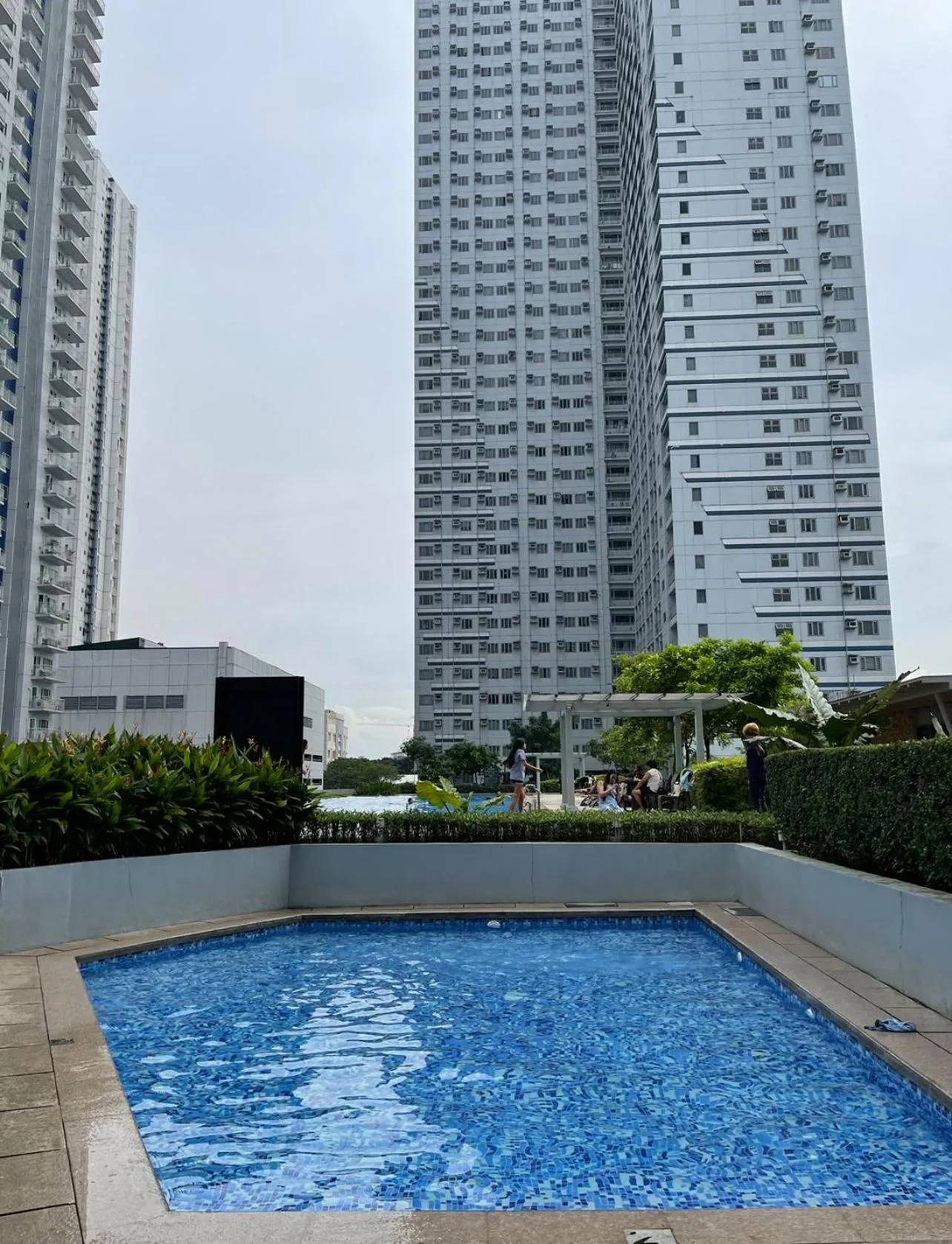 Swimming pool in Grass Residences Aesthetic Staycation