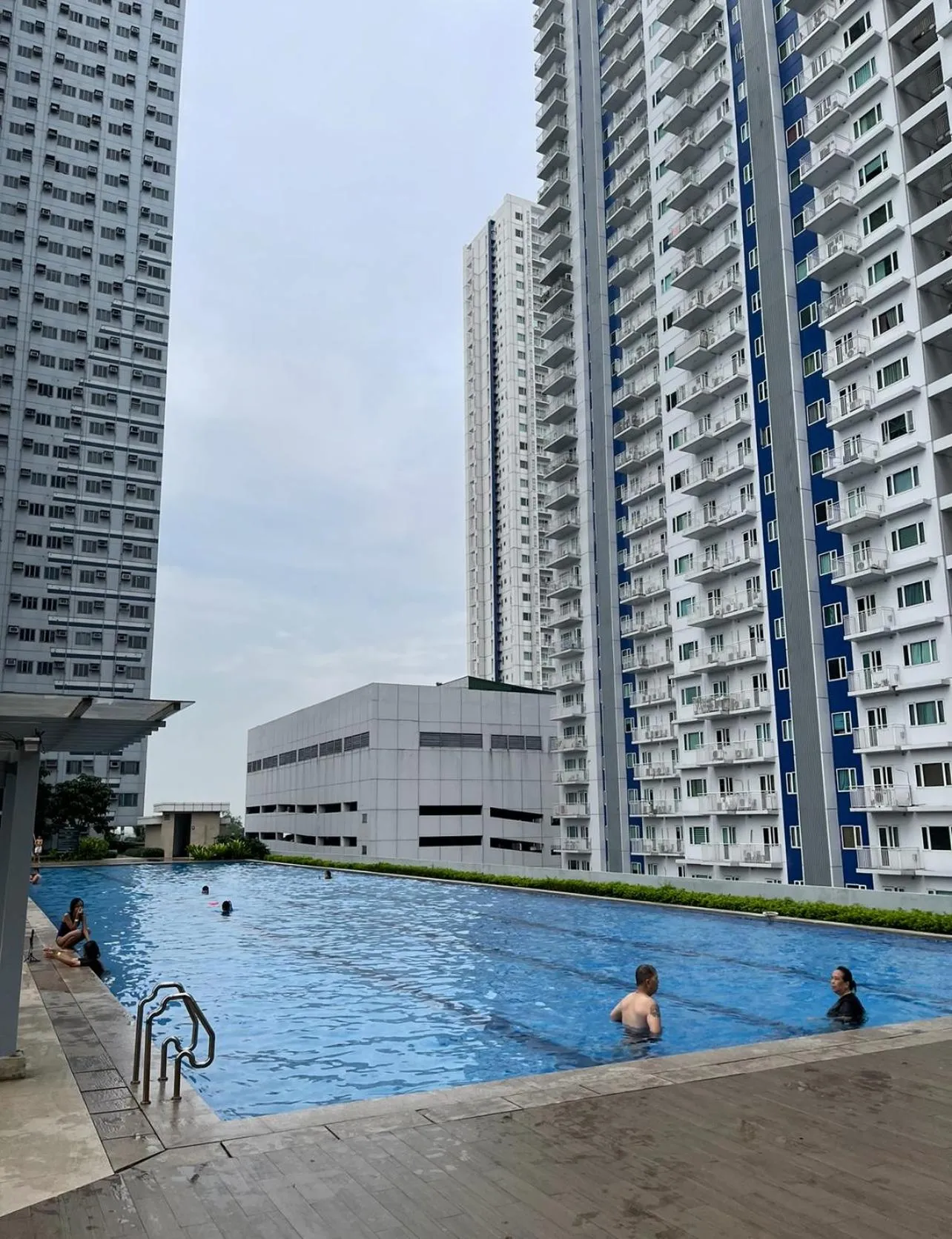 Swimming pool in Grass Residences Aesthetic Staycation