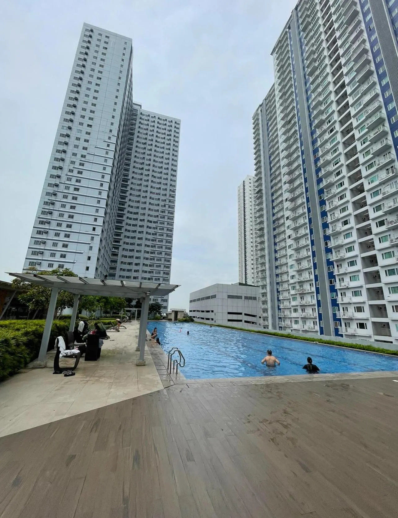 Swimming pool in Grass Residences Aesthetic Staycation