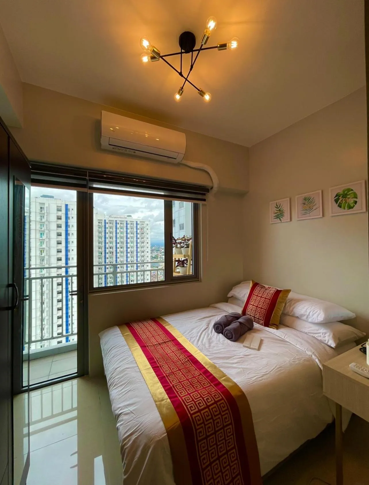 Bedroom, Bed in Grass Residences Aesthetic Staycation