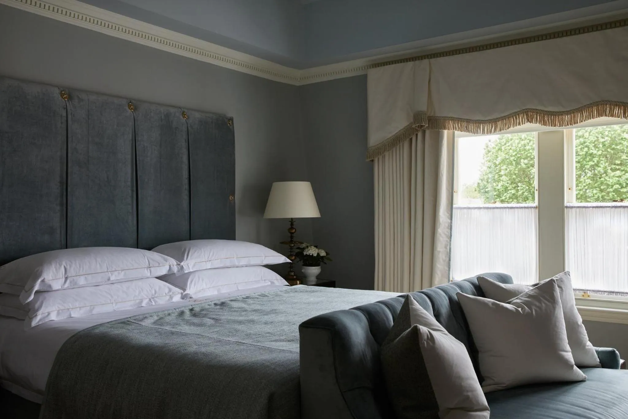 Photo of the whole room, Bed in Egerton House