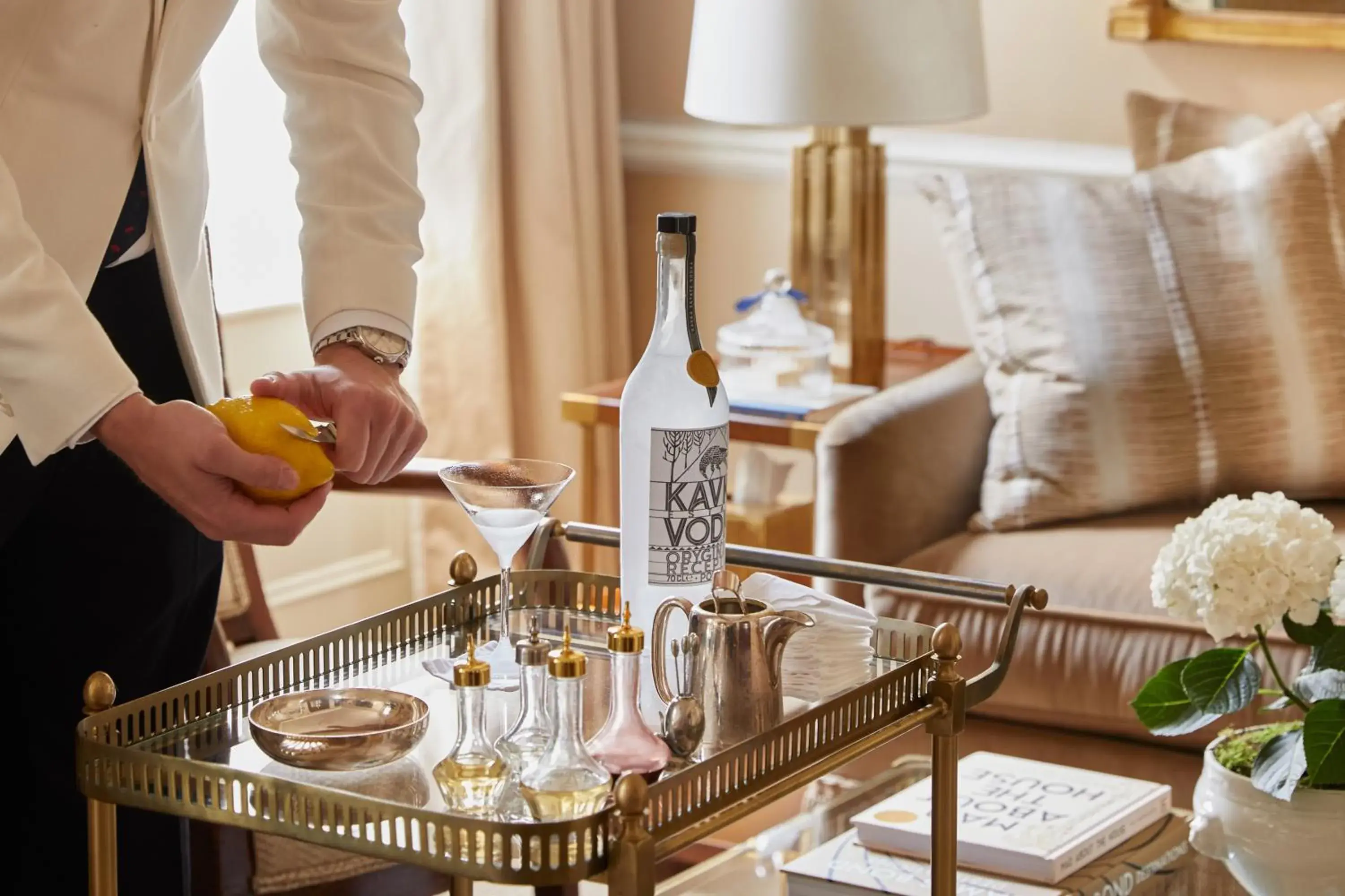 Living room in Egerton House Living room in Egerton House