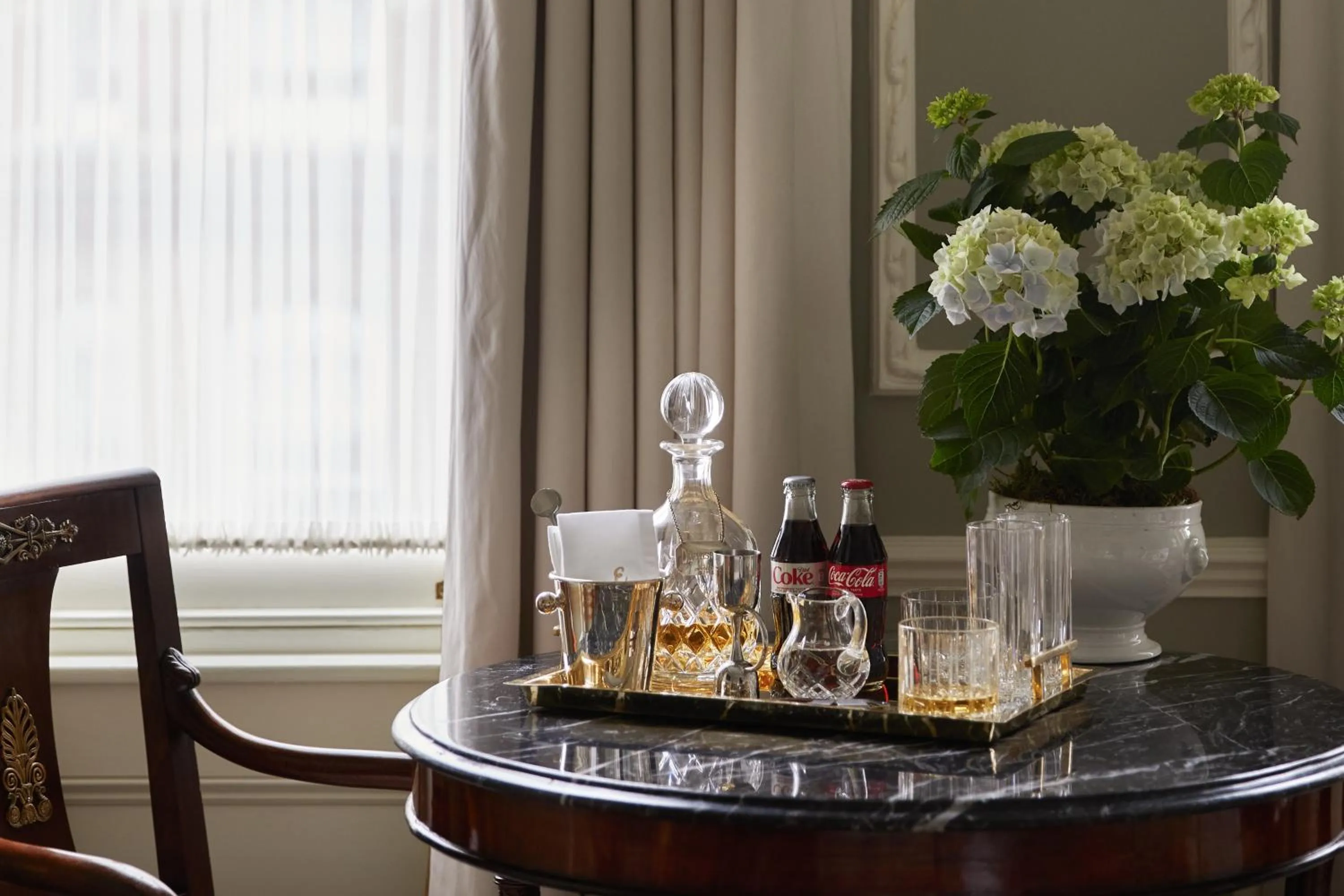 Food and drinks in Egerton House