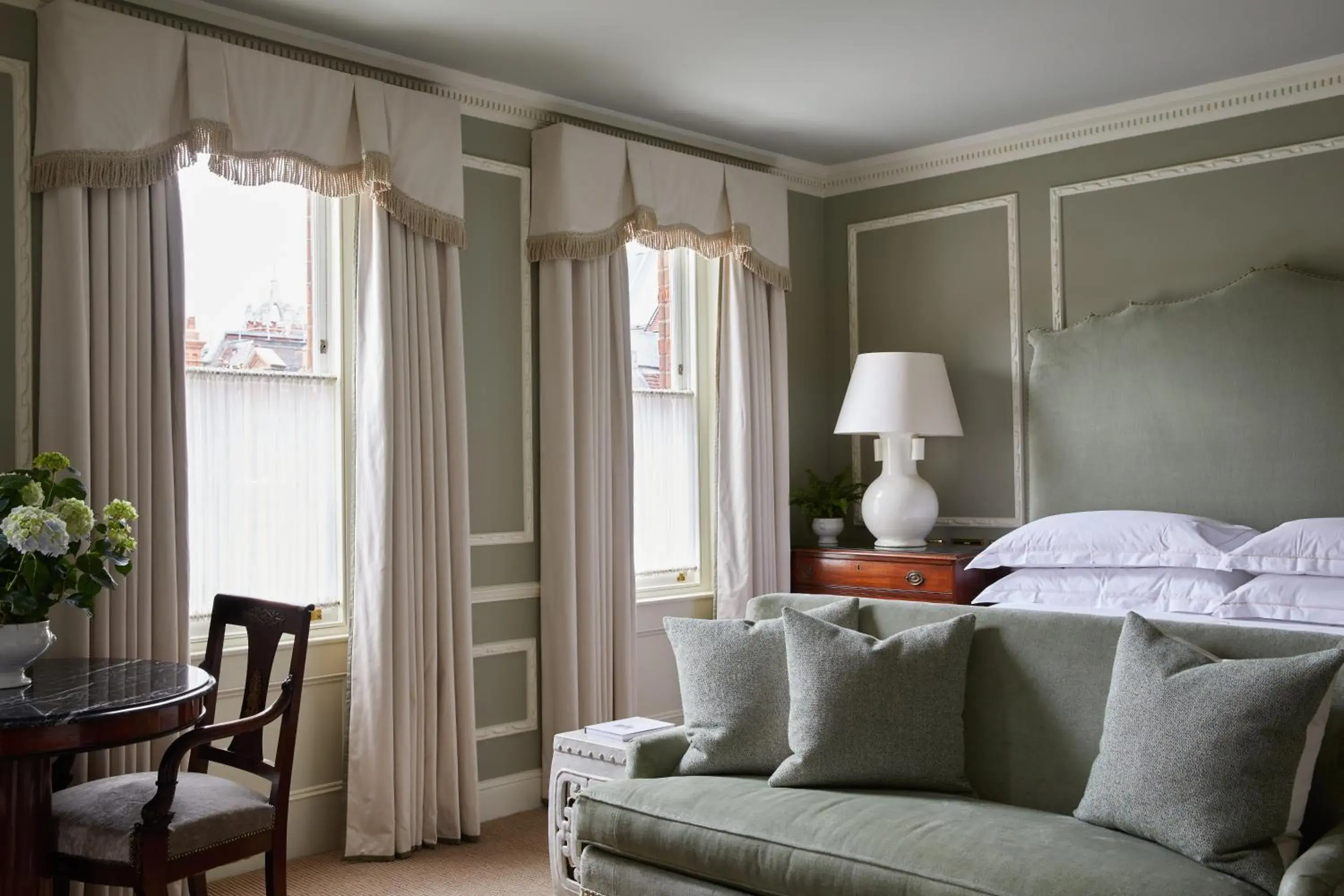 View (from property/room), Bed in Egerton House View (from property/room), Bed in Egerton House