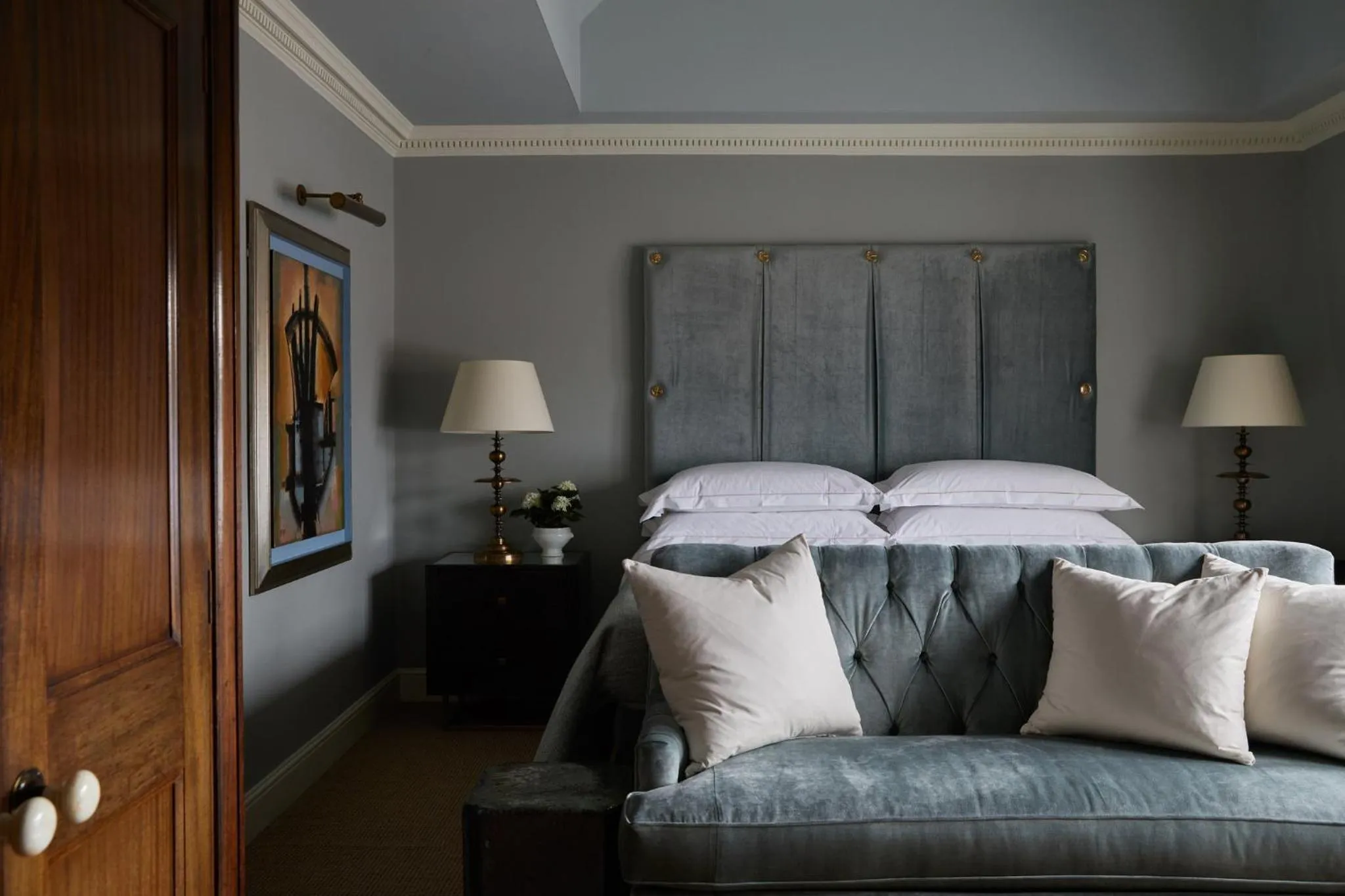 Photo of the whole room, Bed in Egerton House