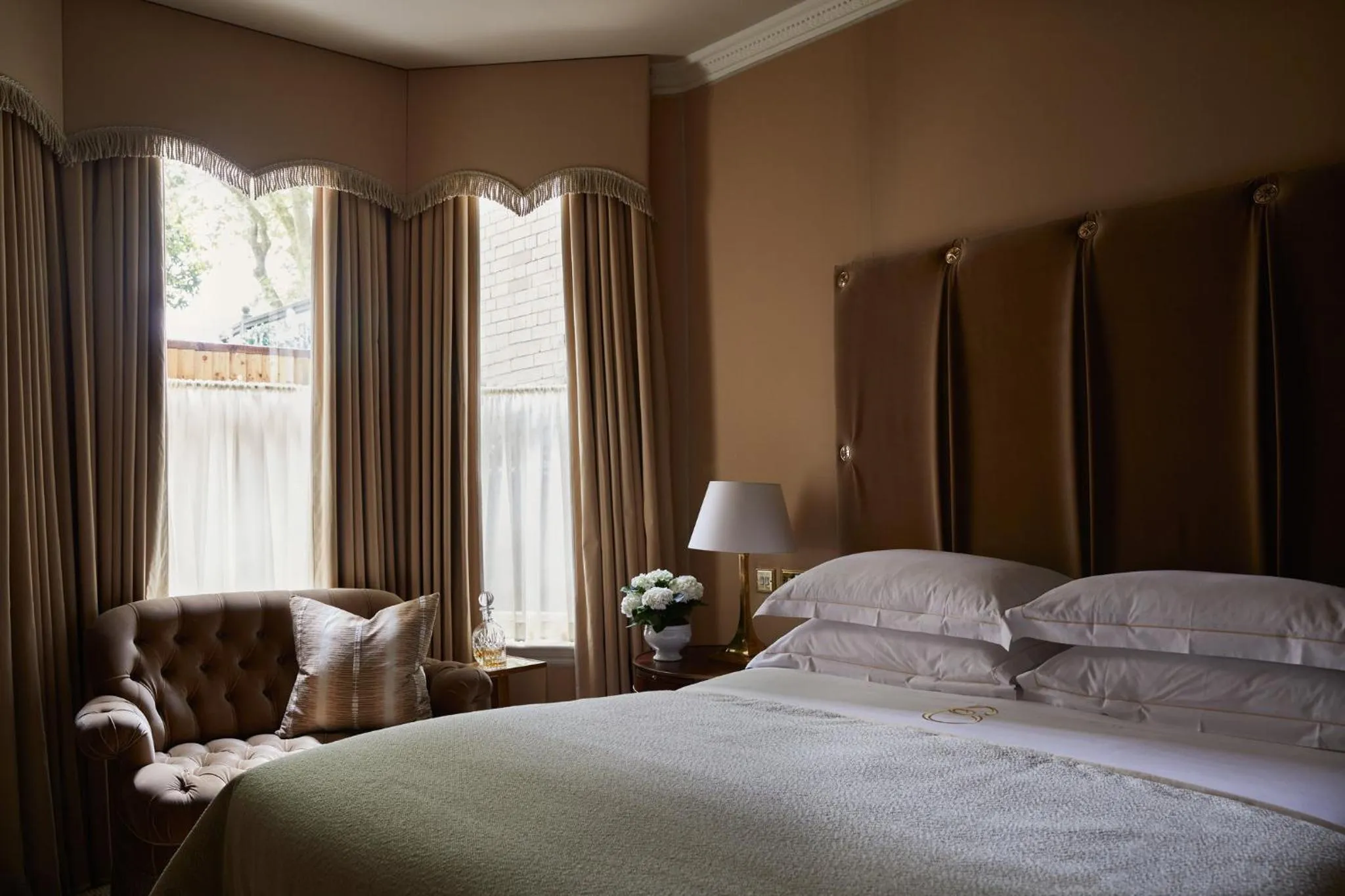 Photo of the whole room, Bed in Egerton House