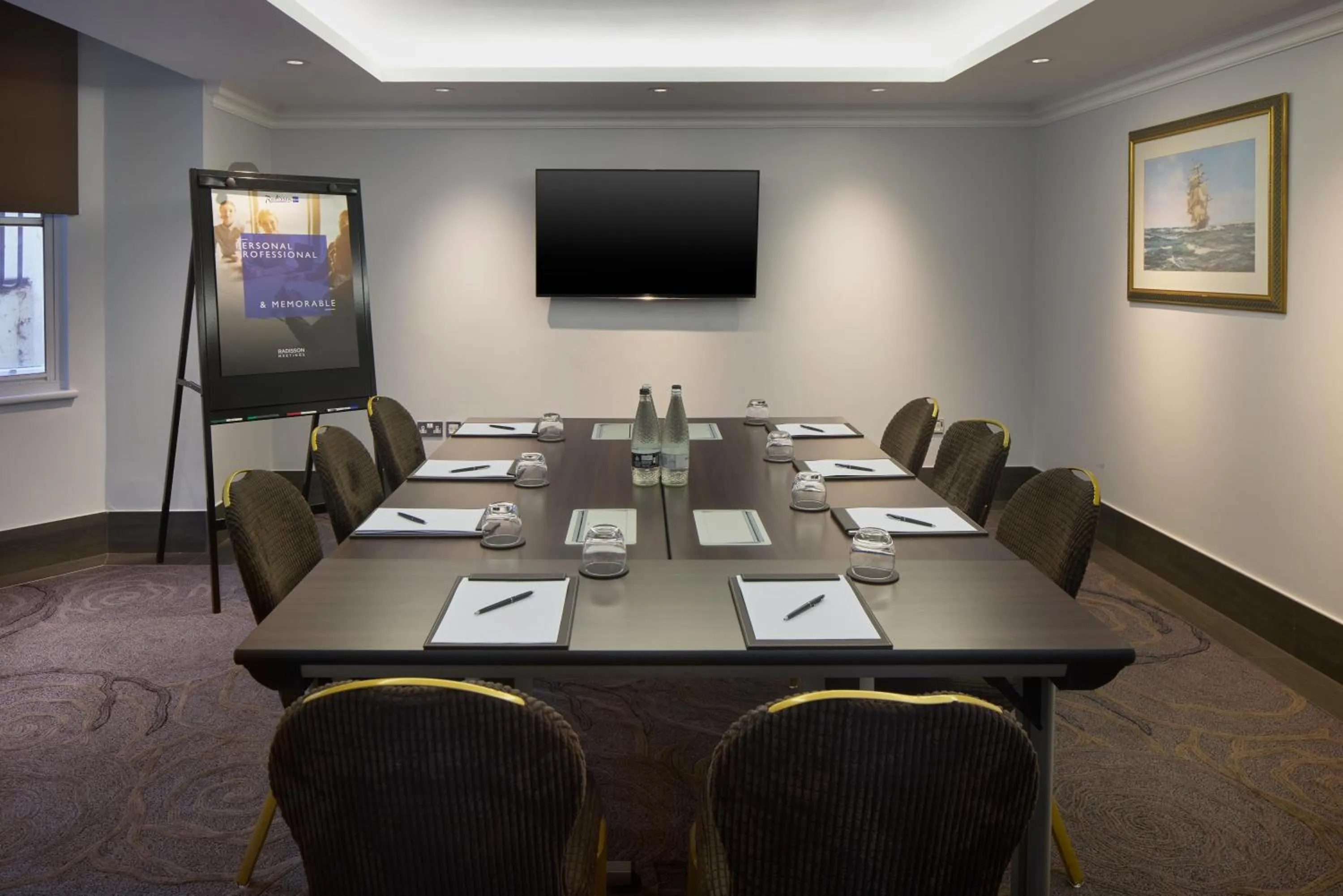 Meeting/conference room in Radisson Blu Hotel, London South Kensington