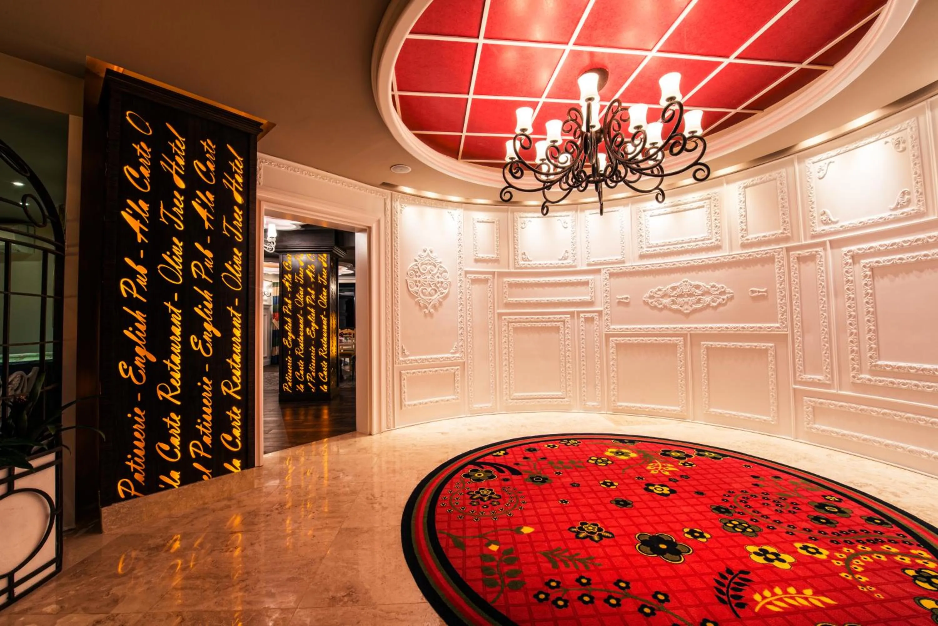 Lobby or reception in The Olive Tree Hotel