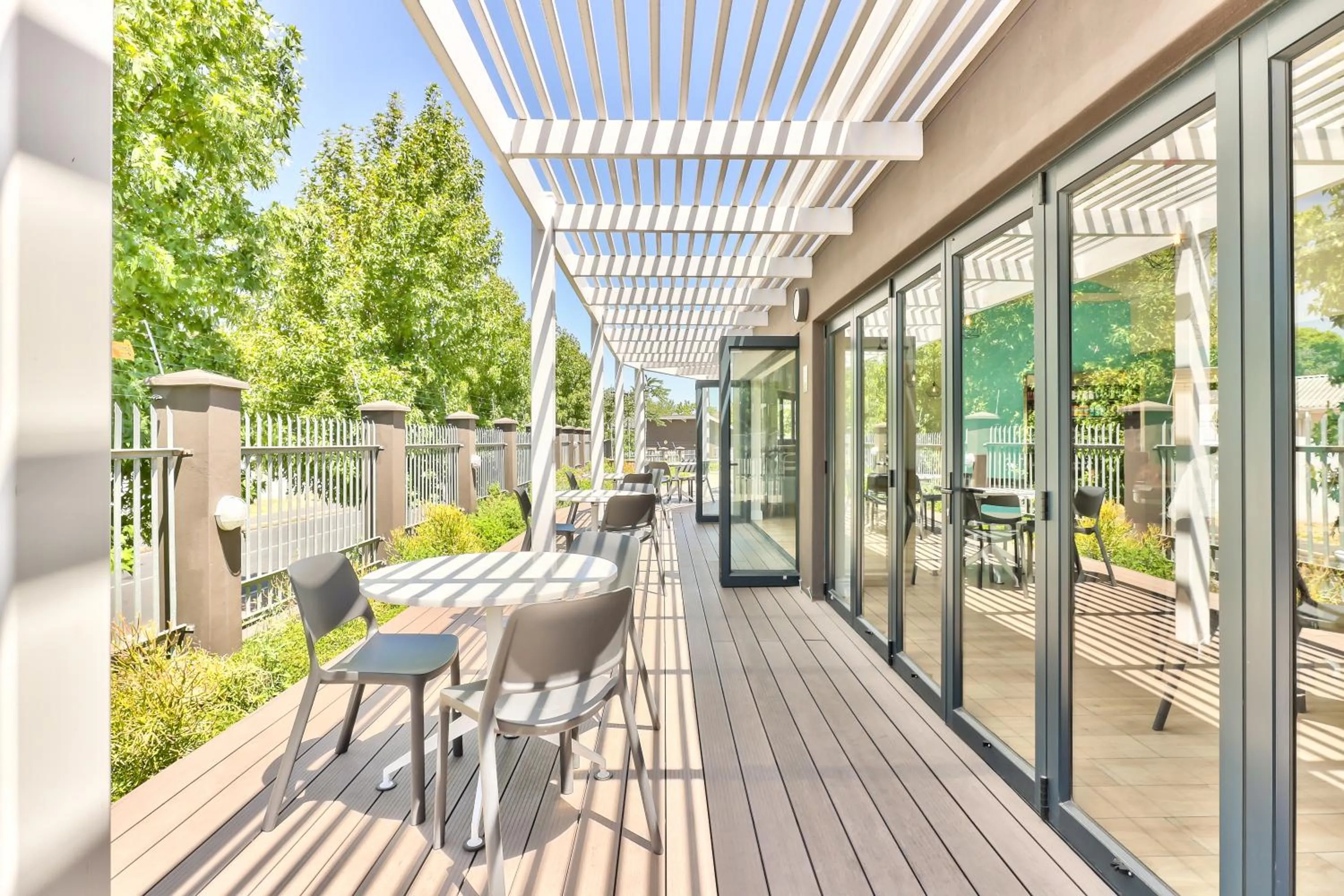 Patio in WINK Aparthotel Quiver Tree