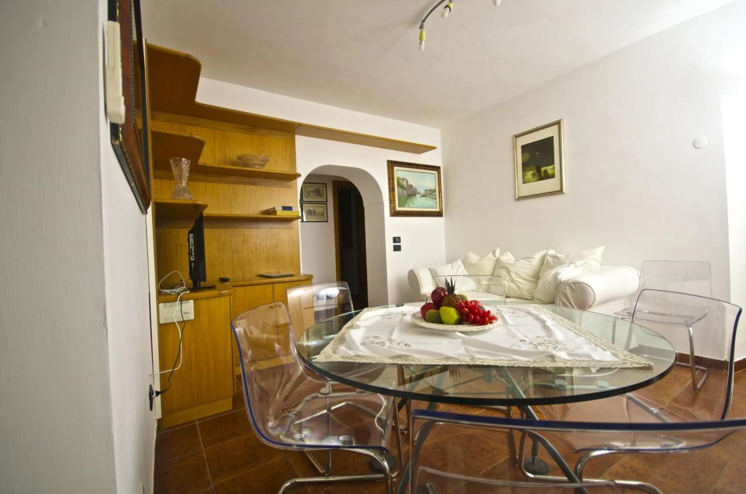 Dining area in Apartment Arenula