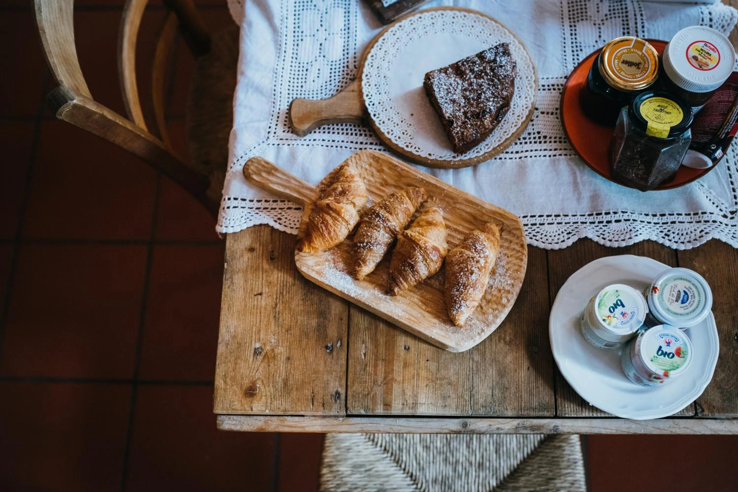 Food close-up in B&B Pedelmont