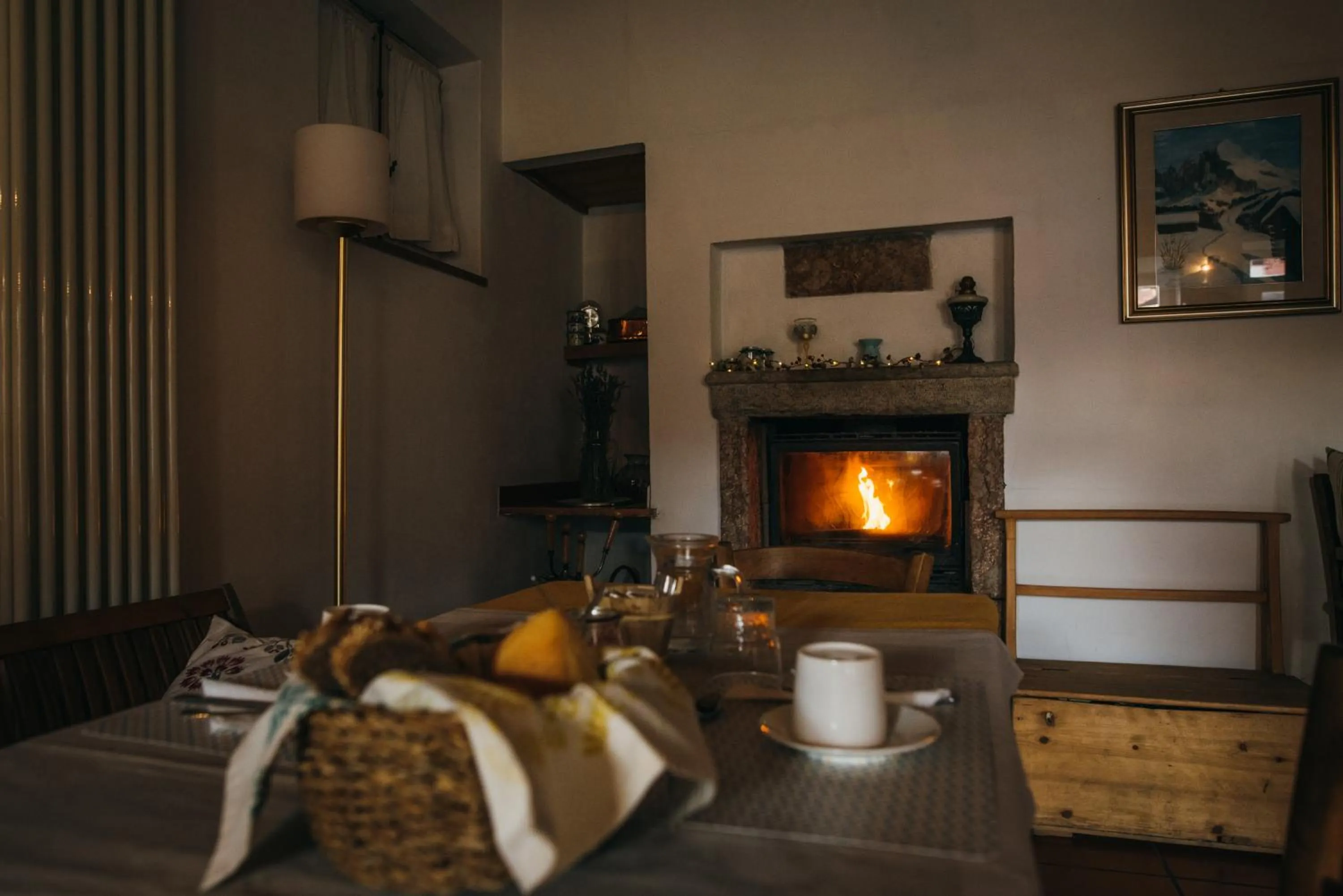 Communal lounge/ TV room in B&B Pedelmont