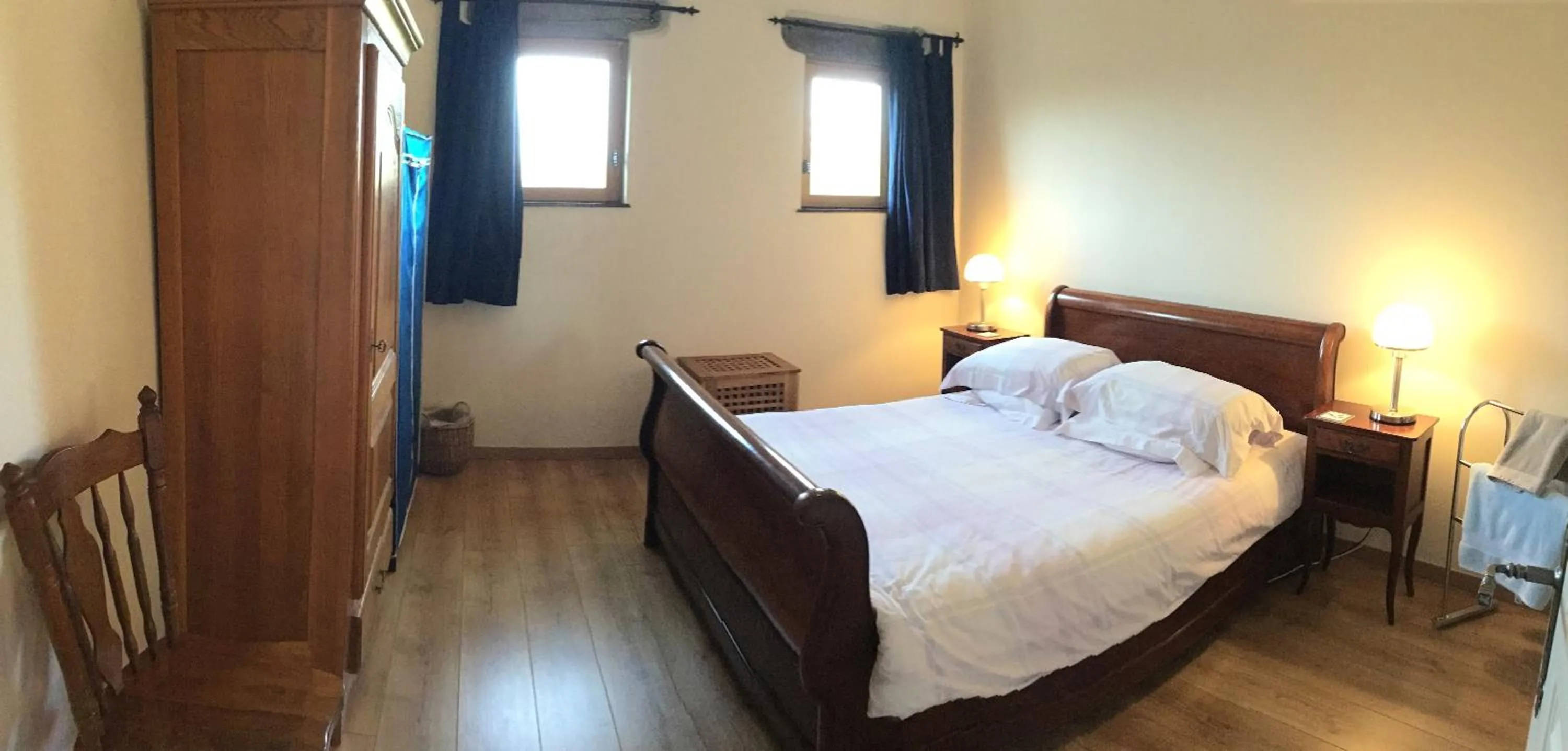 Bed in The Magnolias B&B