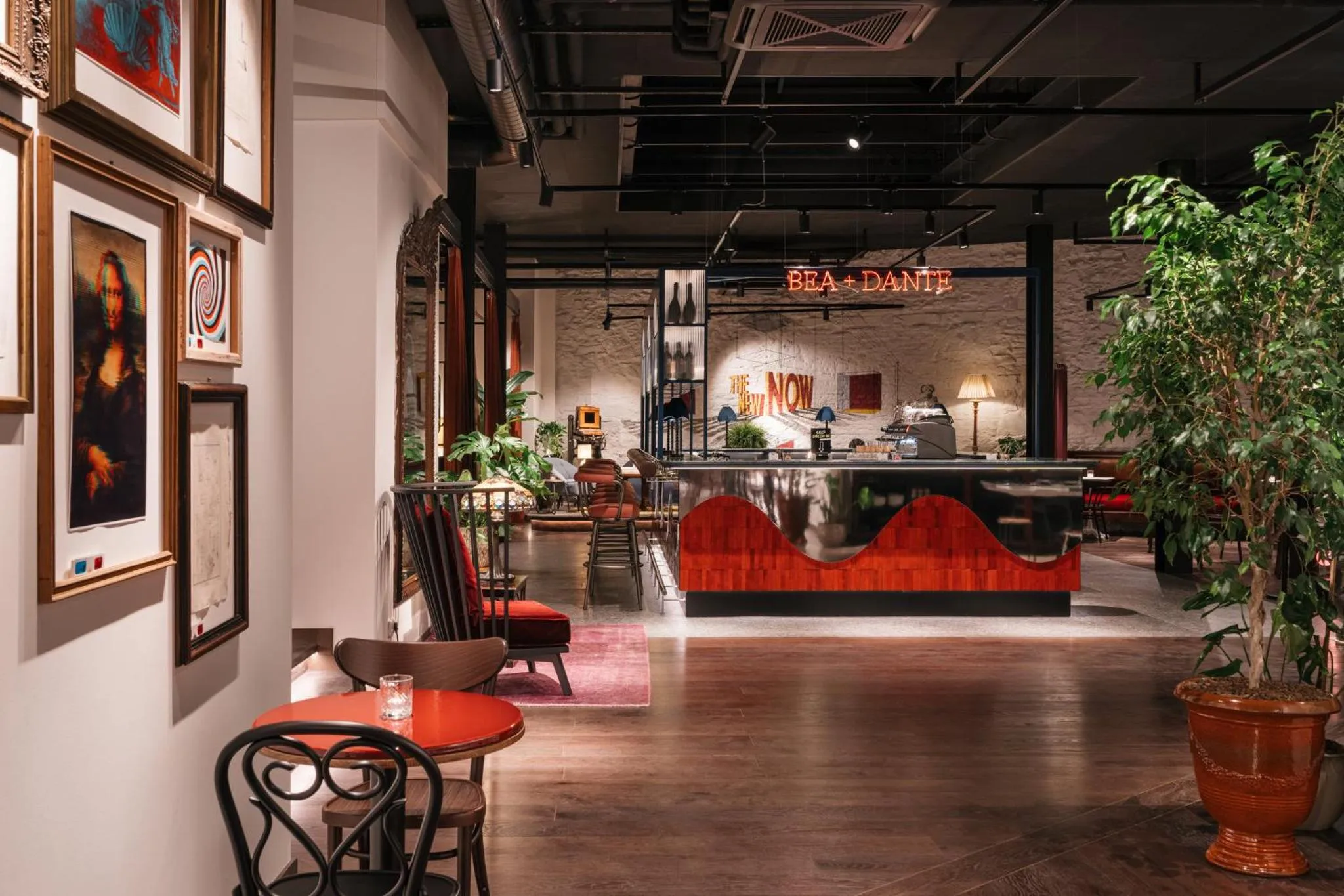 Lounge or bar in Ruby Bea Hotel Florence