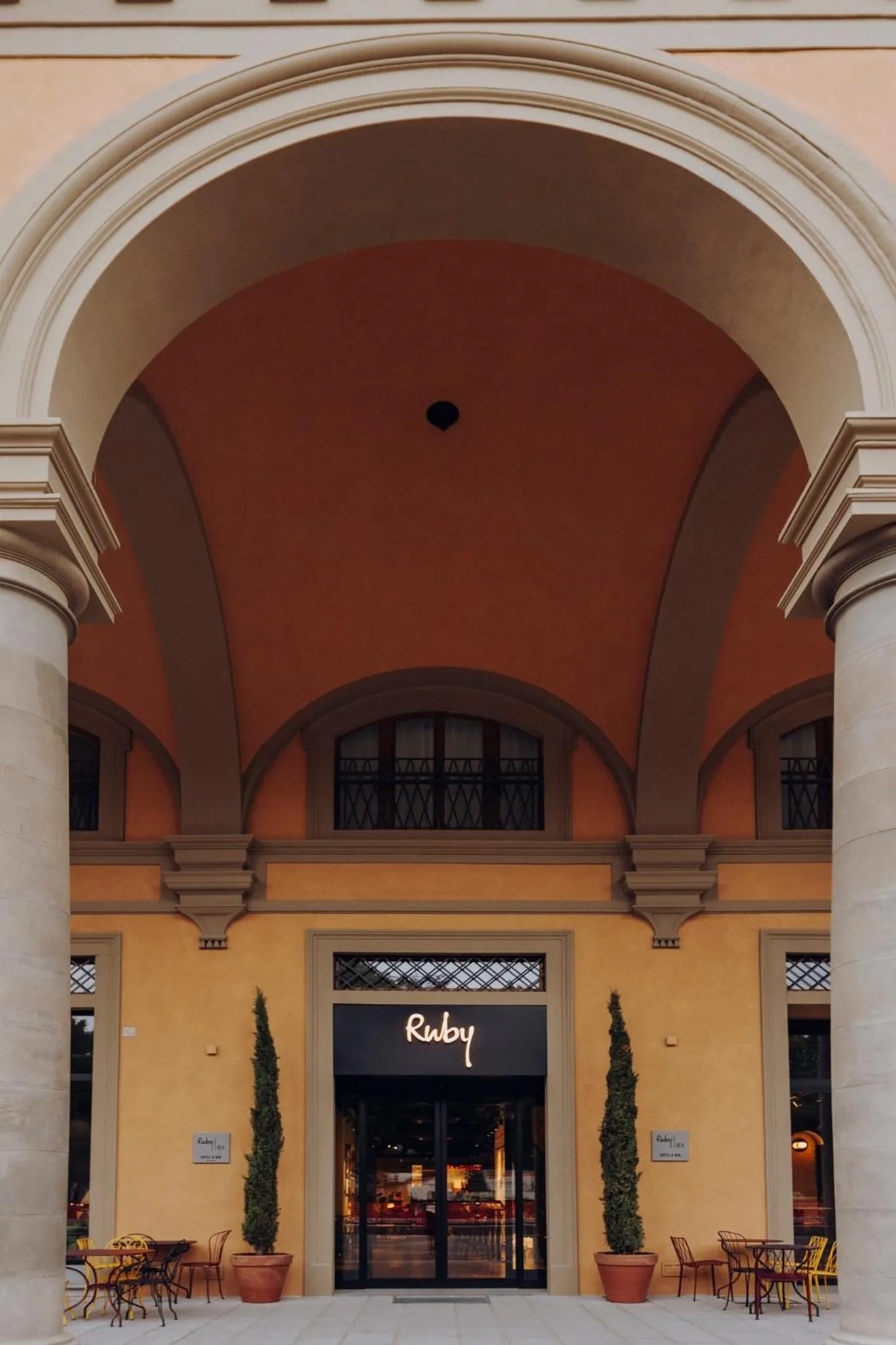 Facade/entrance in Ruby Bea Hotel Florence