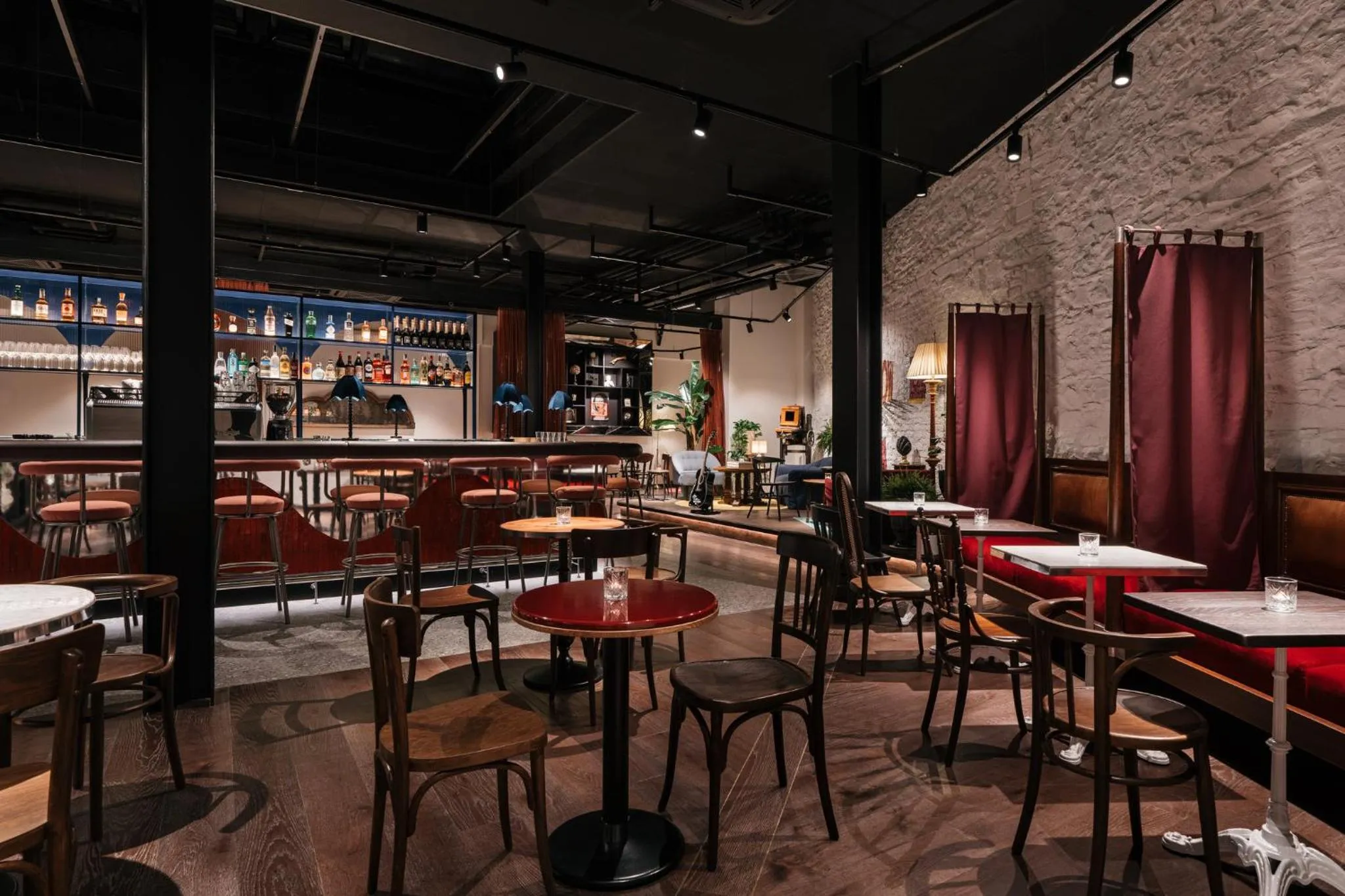 Lounge or bar in Ruby Bea Hotel Florence