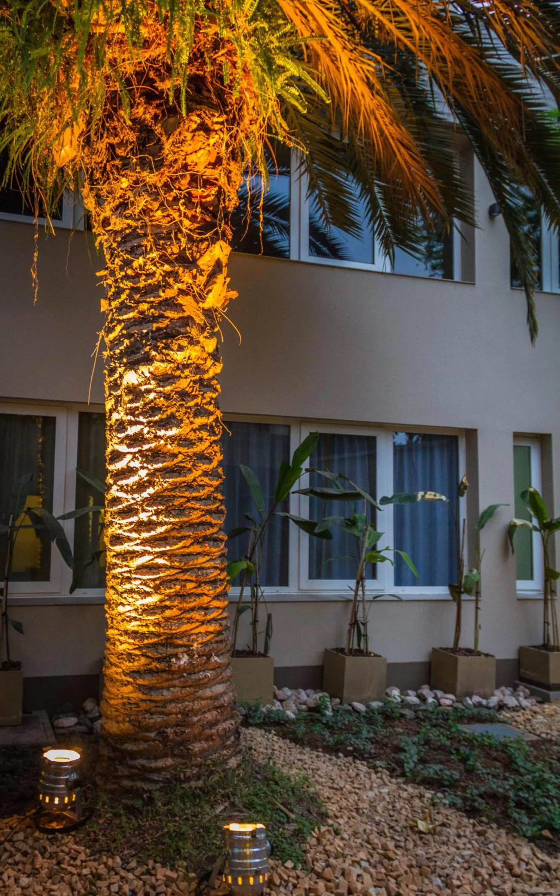 Garden in Howard Johnson Hotel Yerba Buena