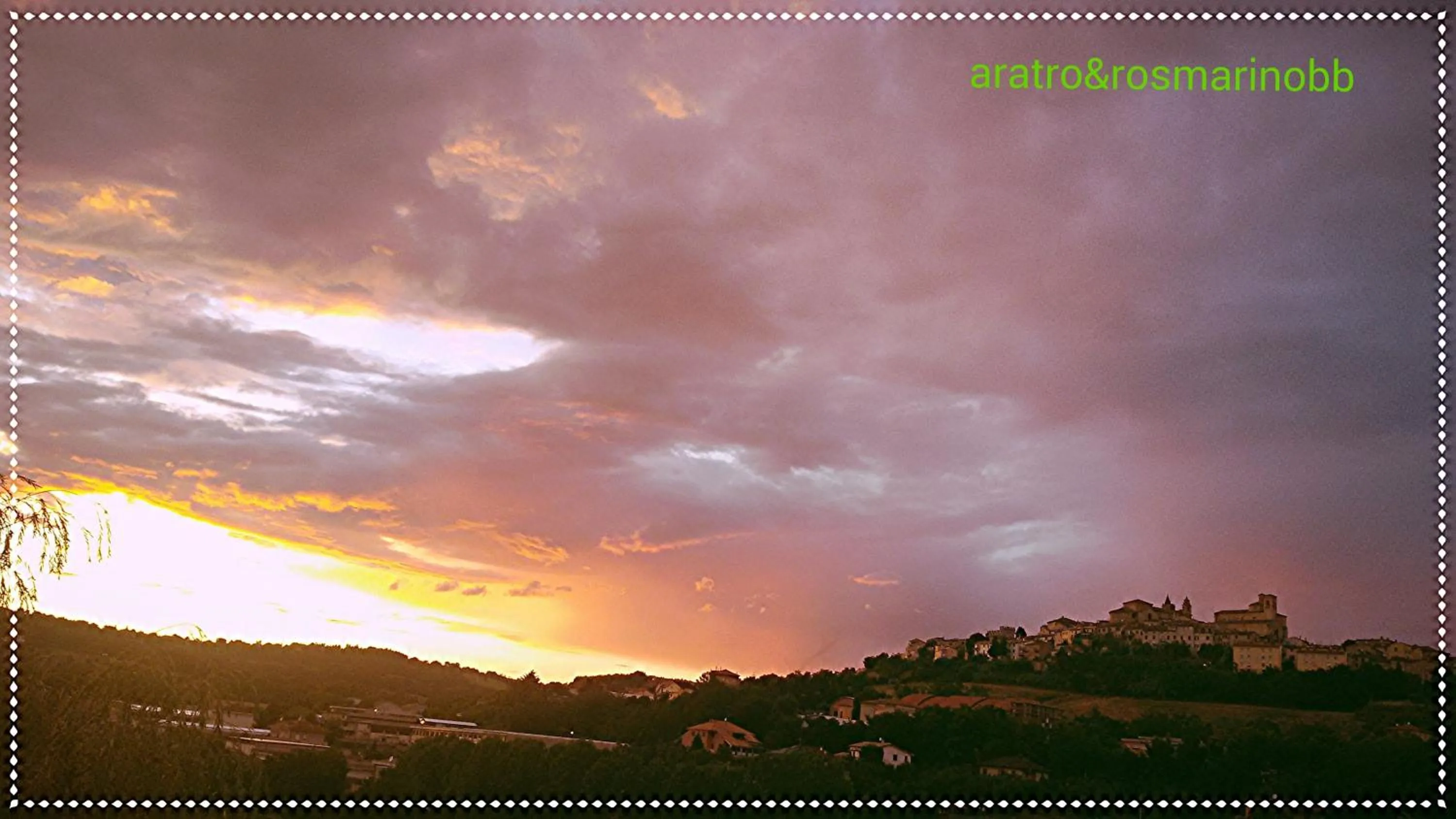 City view in Bed and breakfast Aratro & Rosmarino