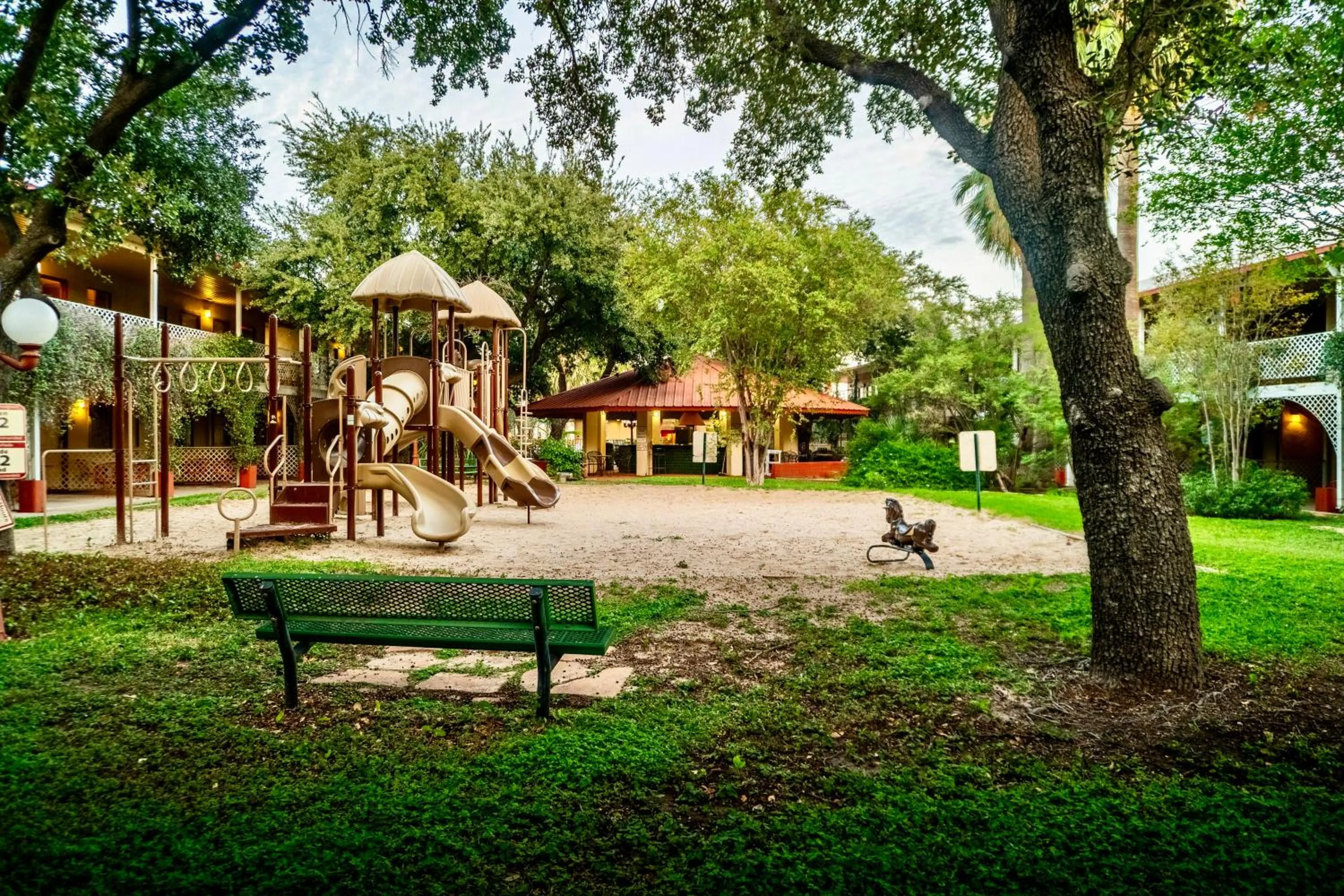 Children play ground in Family Garden Inn & Suites