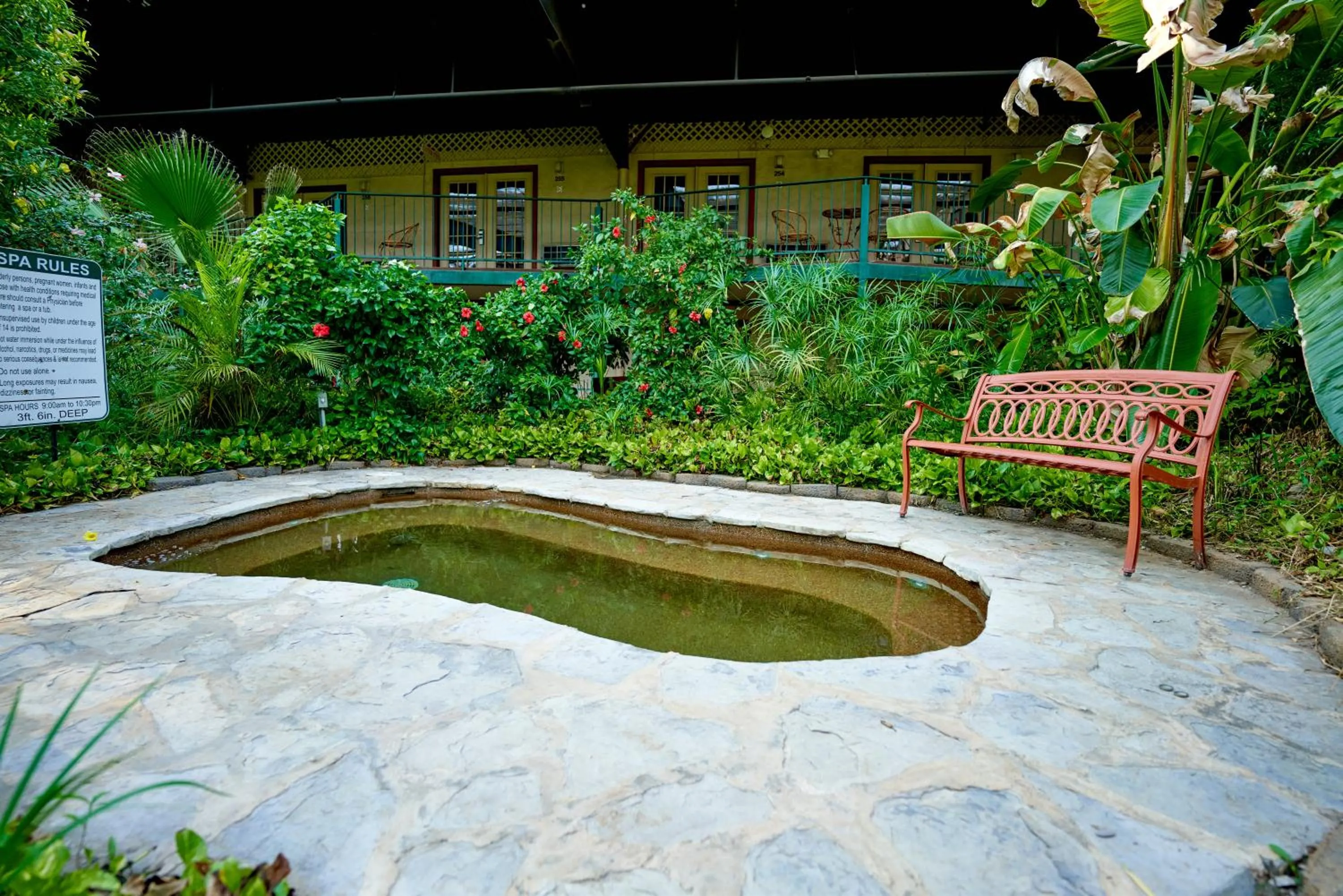 Garden view in Family Garden Inn & Suites