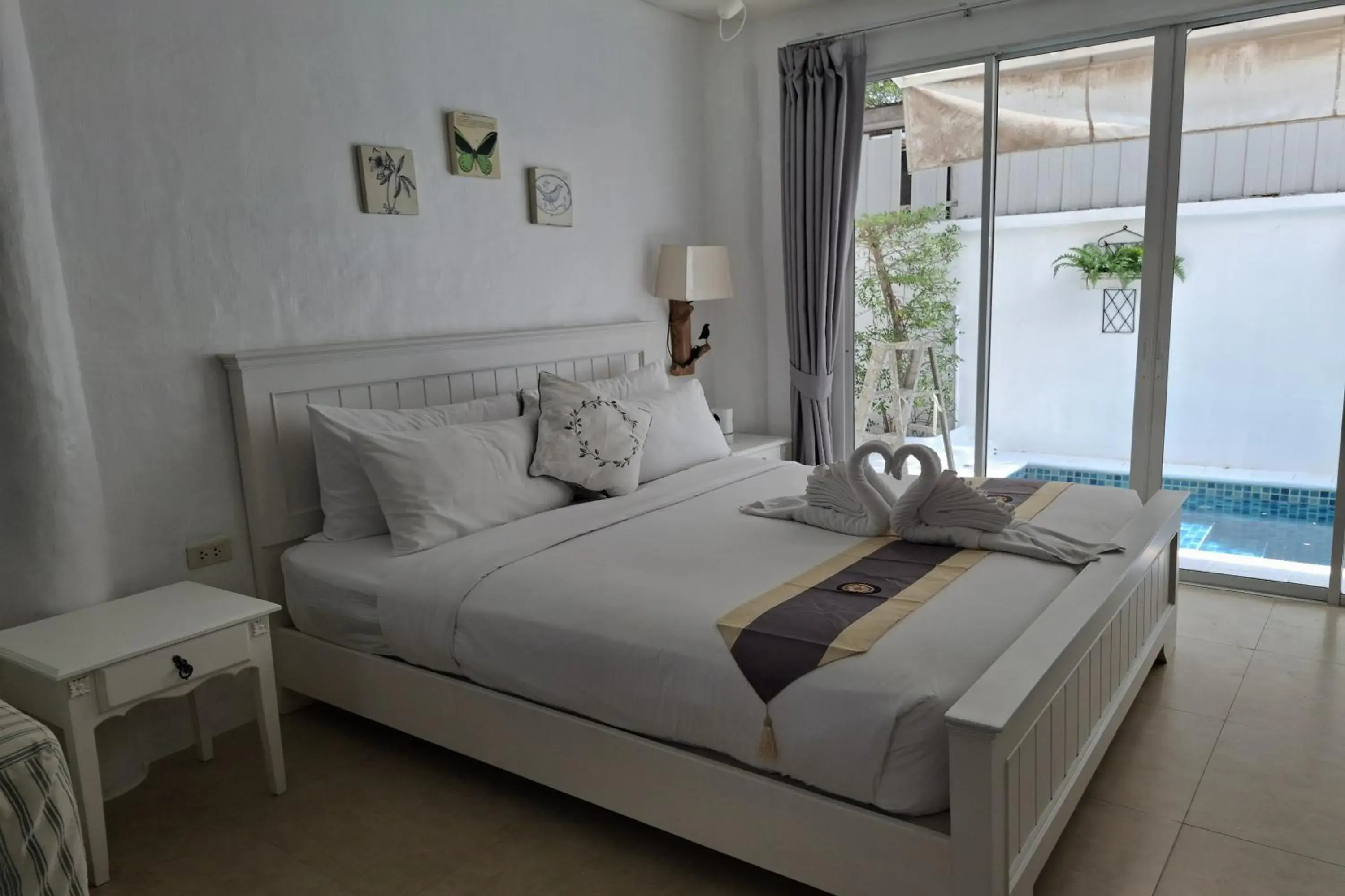 Bed in Deva Casa Private Pool Villa Bed in Deva Casa Private Pool Villa